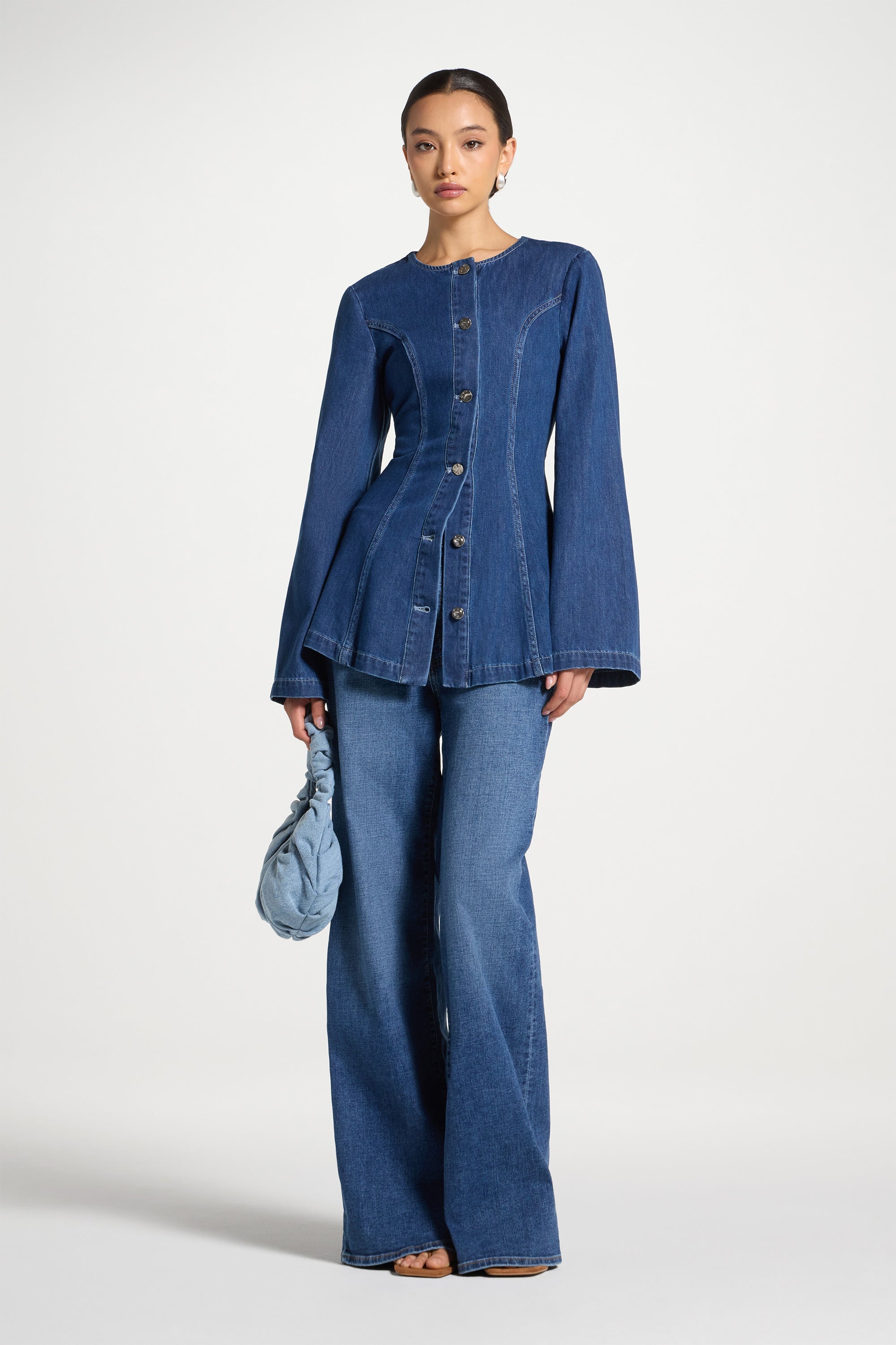 Cinch Denim Jacket Top