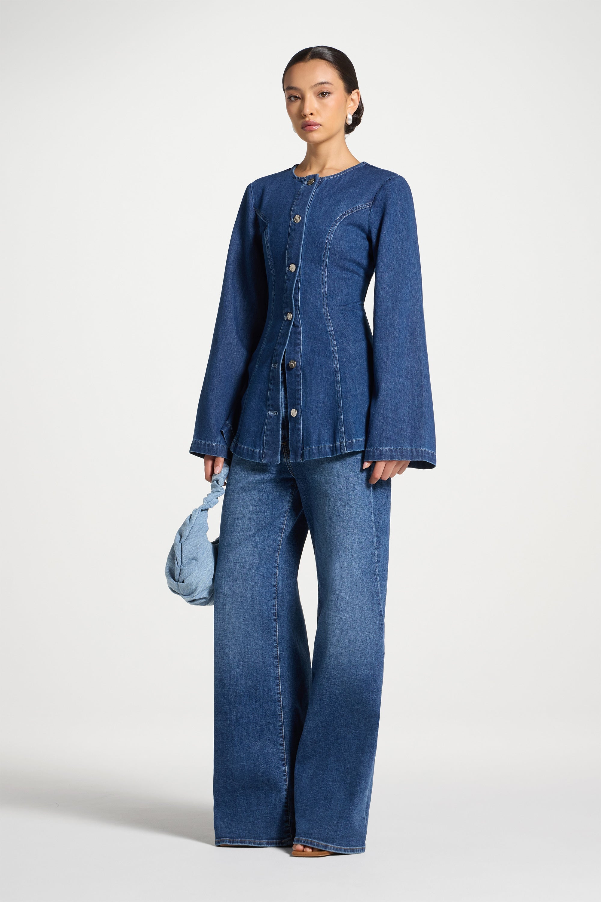 Cinch Denim Jacket Top