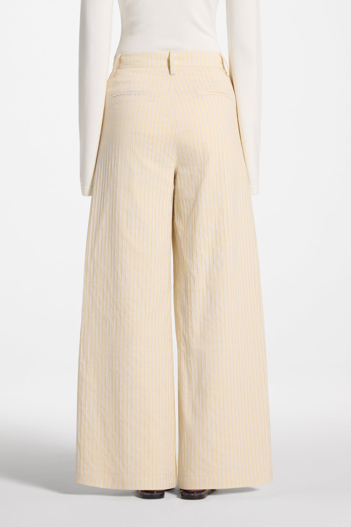Cotton Wide Leg Pant - Butter Pants Veiled 