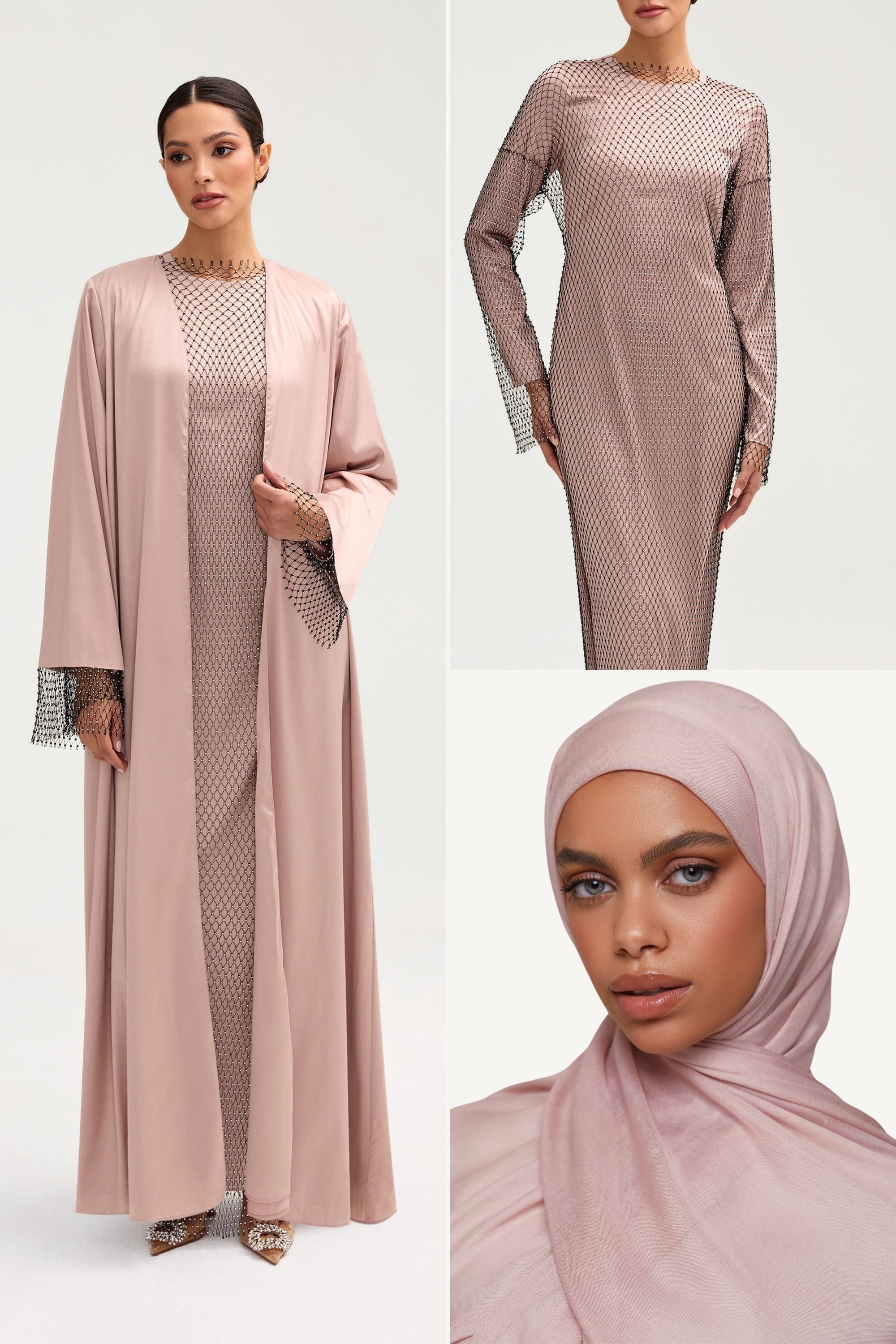 Veiled Modest Maxi Dresses for Women