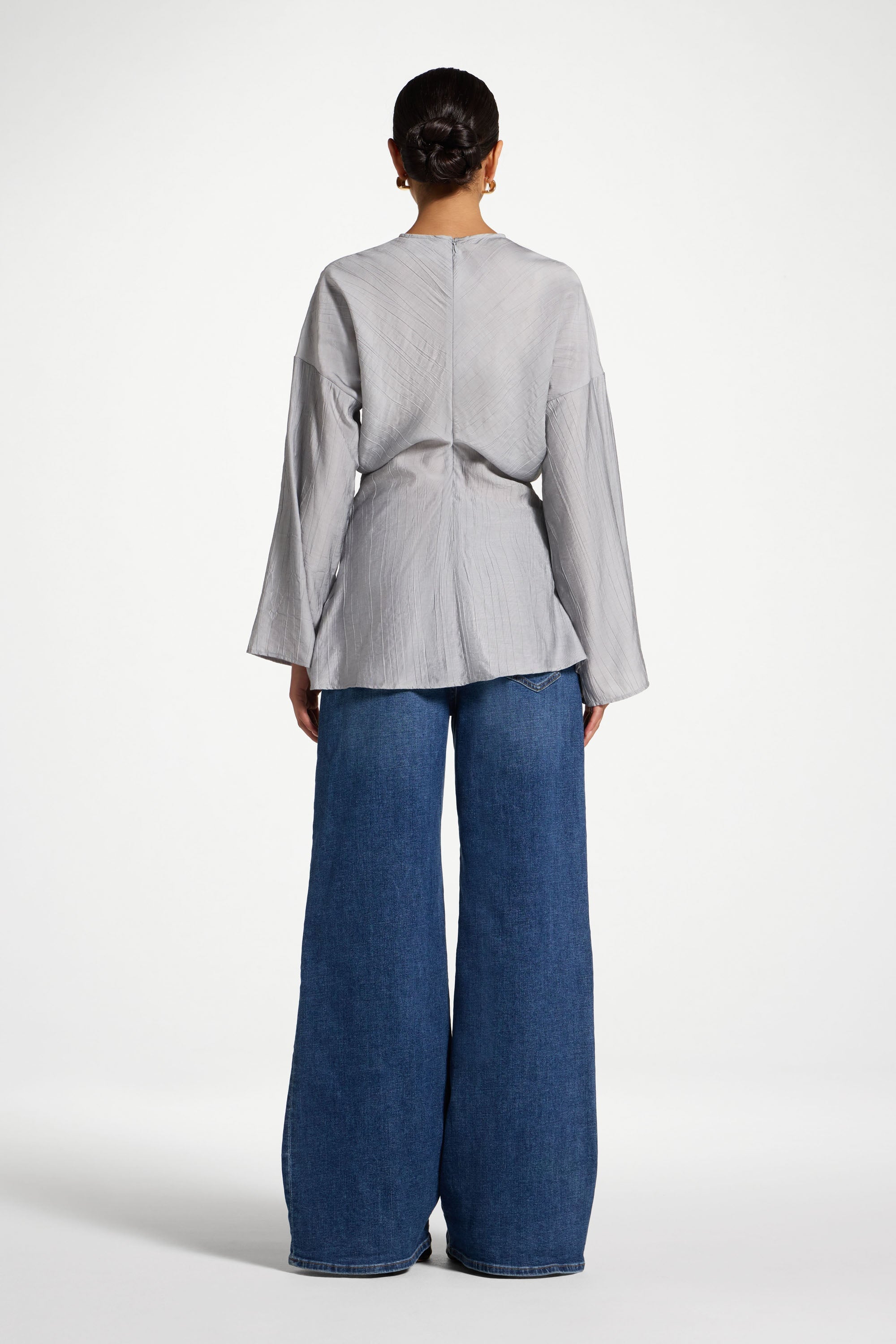 Dolman Sleeve Top - Granite Abayas Veiled 