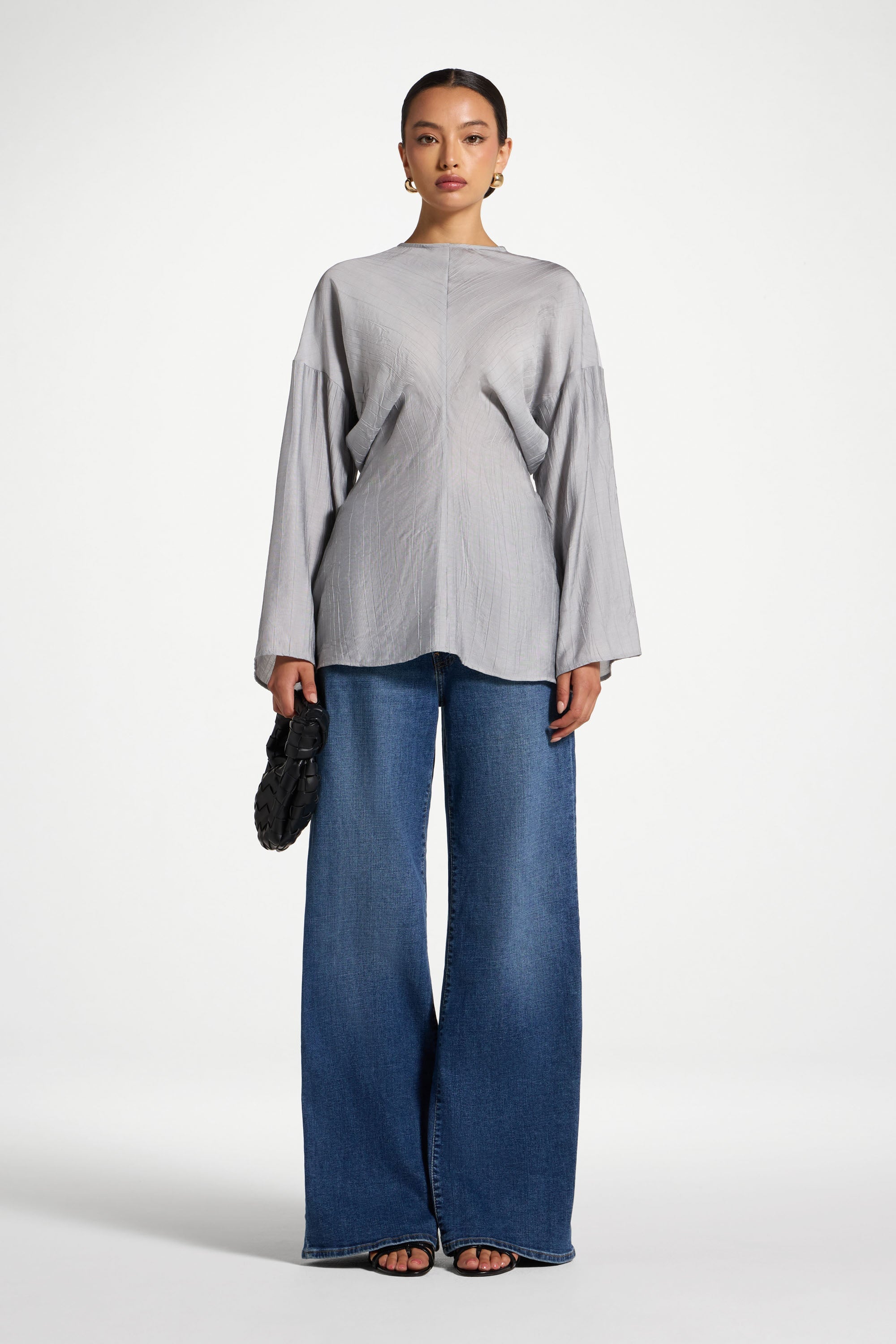 Dolman Sleeve Top - Granite Abayas Veiled 
