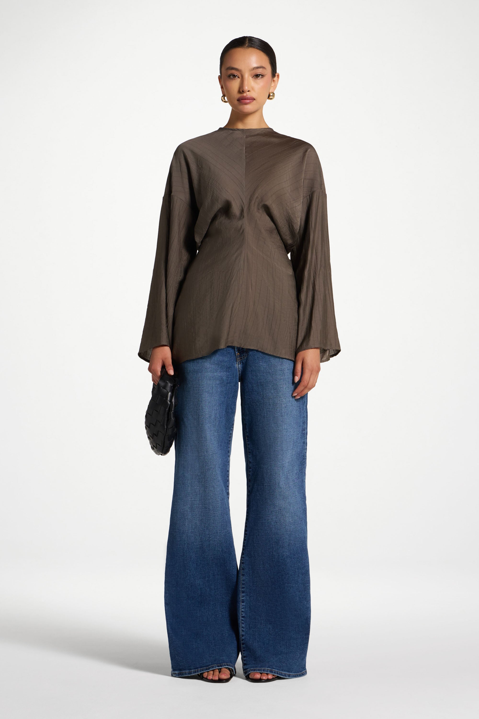 Dolman Sleeve Top - Vetiver Abayas Veiled 