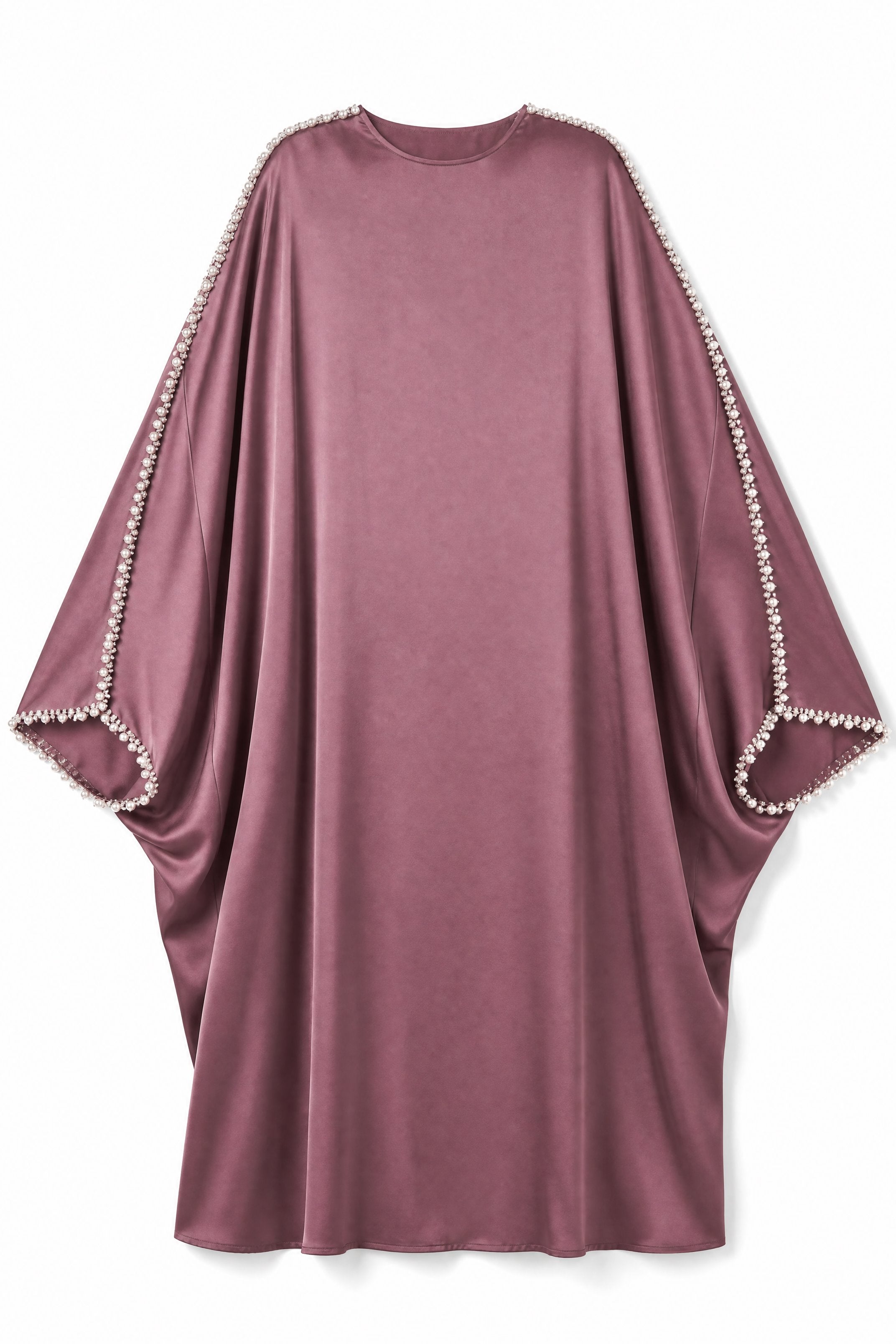 embellished butterfly dress - plum (girls) Abayas Veiled 