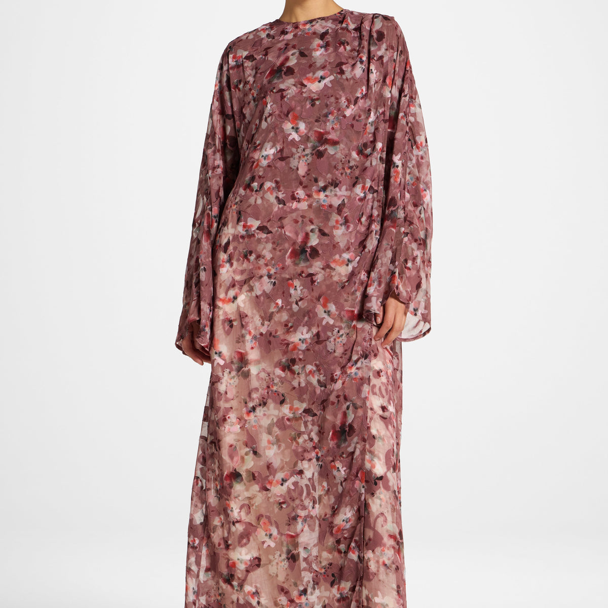 embroidered top maxi dress Tuckernuck Azure Embroidered Cotton Rhea Maxi Dress Azure / XXL