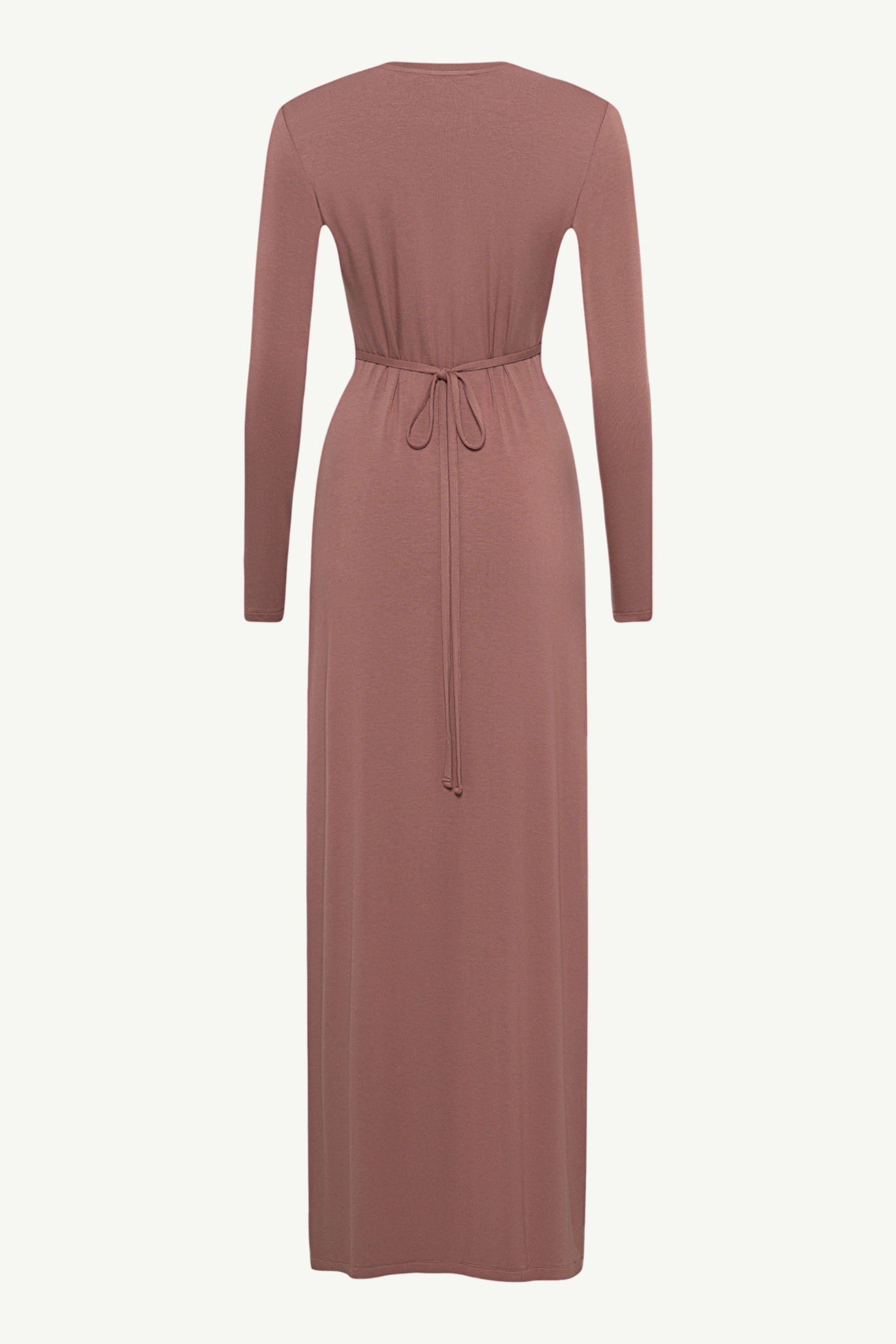 Essential Bamboo Jersey Maxi Dress - Deep Taupe Clothing Veiled 