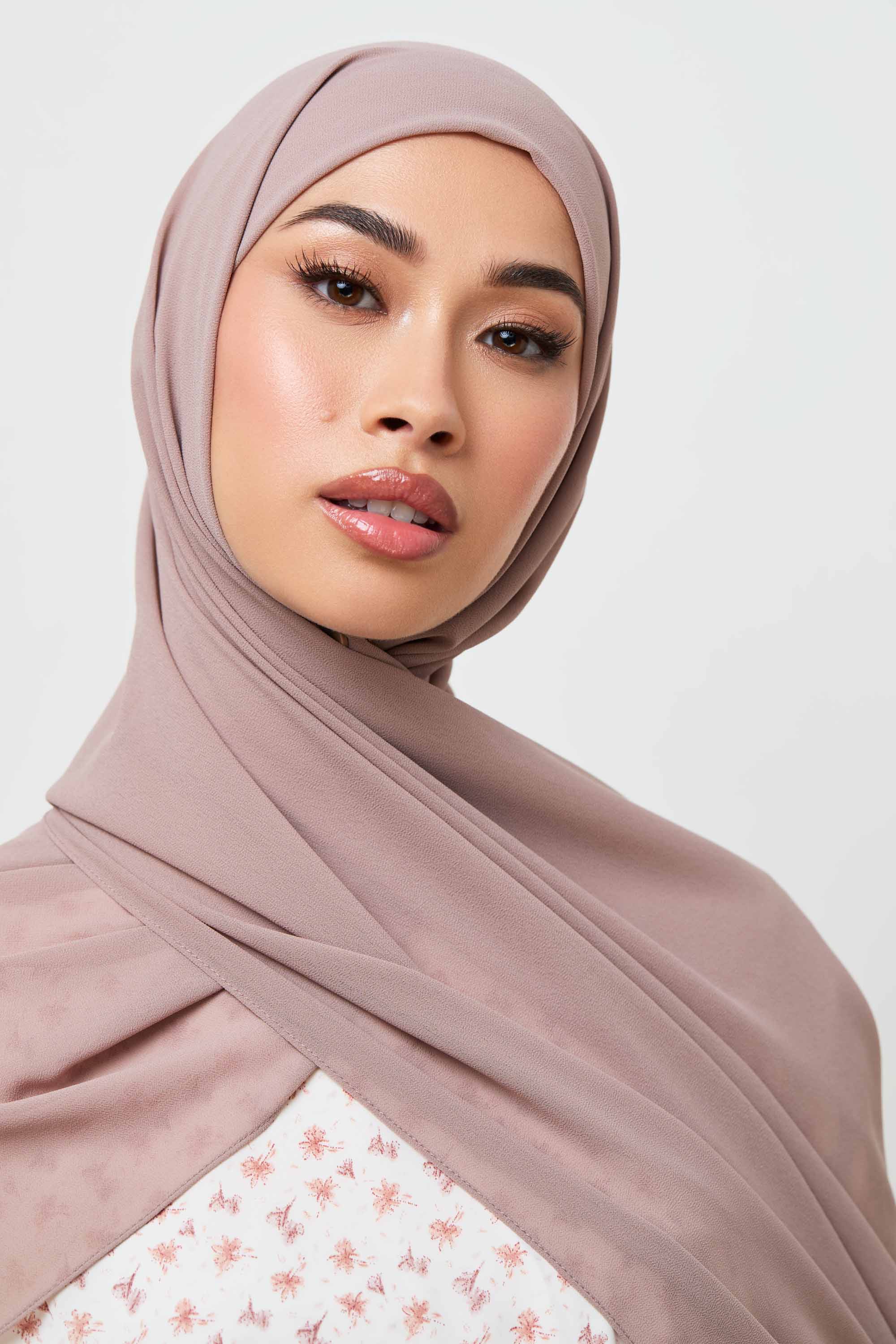 Essential Chiffon Hijab - Bark Accessories Veiled 