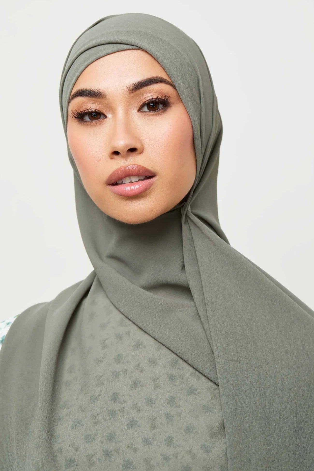 Essential Chiffon Hijab & Matching Undercap Set - Shadow Veiled 