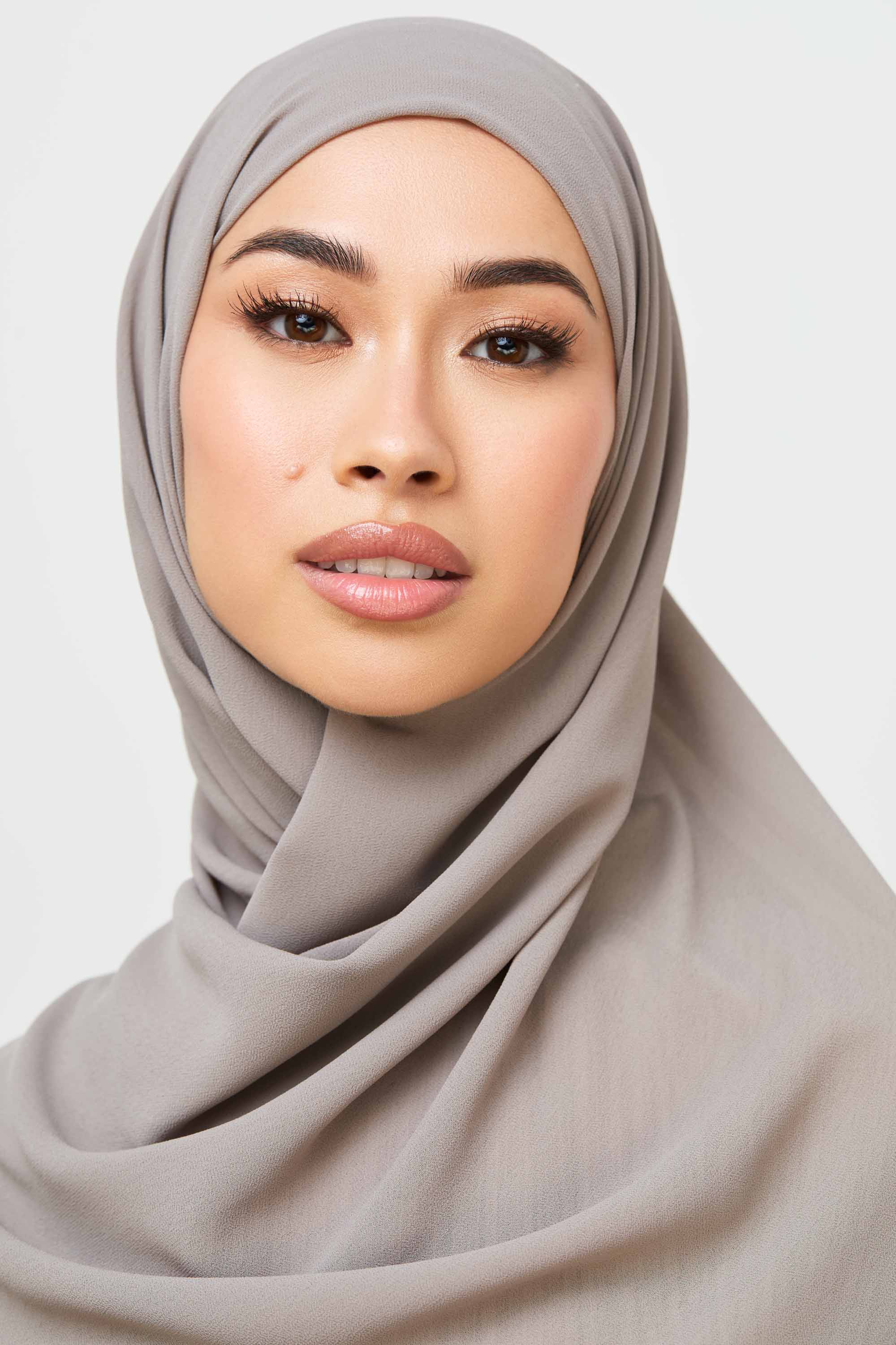 Essential Chiffon Hijab - Stormy Accessories Veiled 