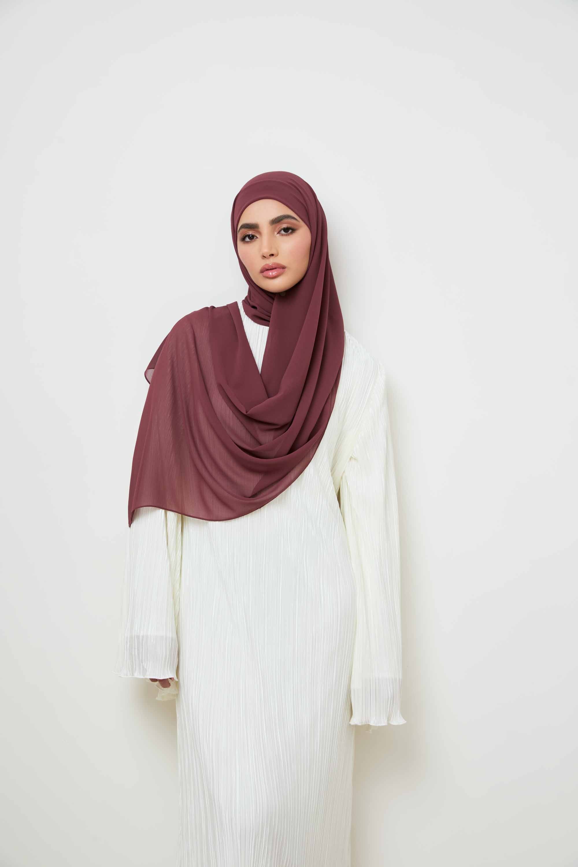 Essential Chiffon Hijab - Wild Ginger Accessories Veiled 