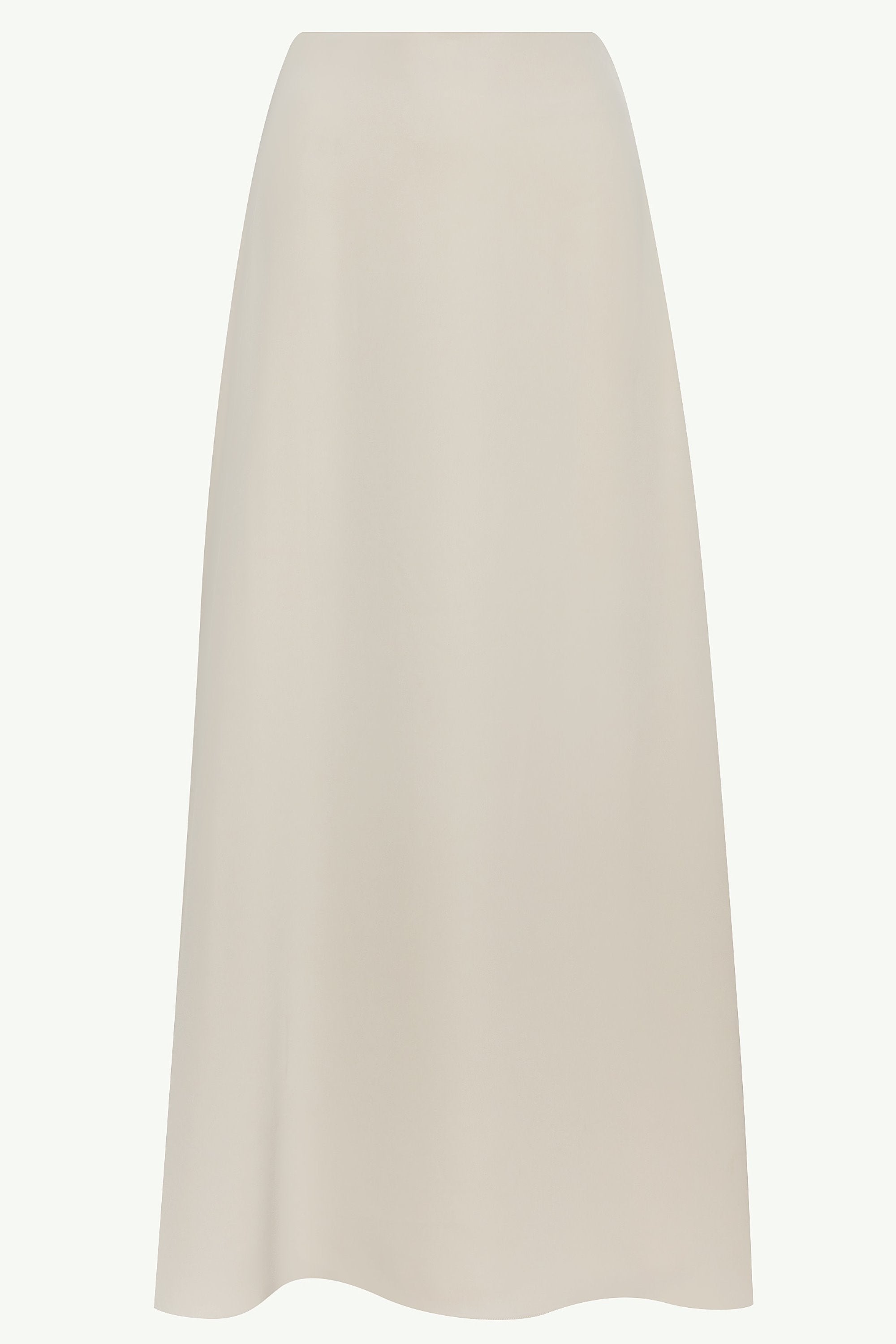 Essential Satin Maxi Skirt - Stone Clothing Veiled 