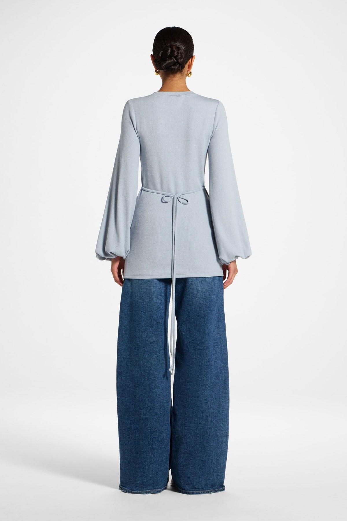 Essential Tie Back Top - Frost Top Veiled 