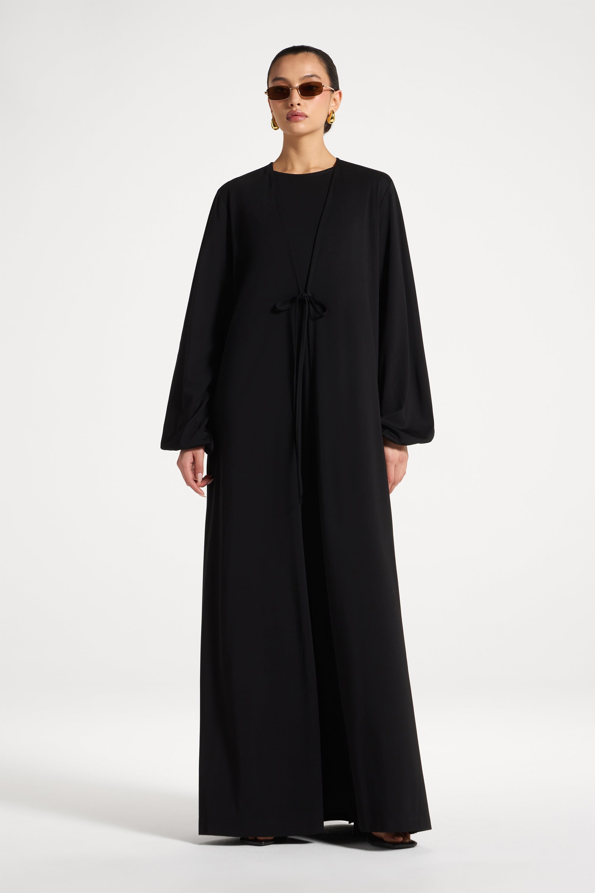 Everyday Abaya & Dress Set - Black Abayas Veiled 