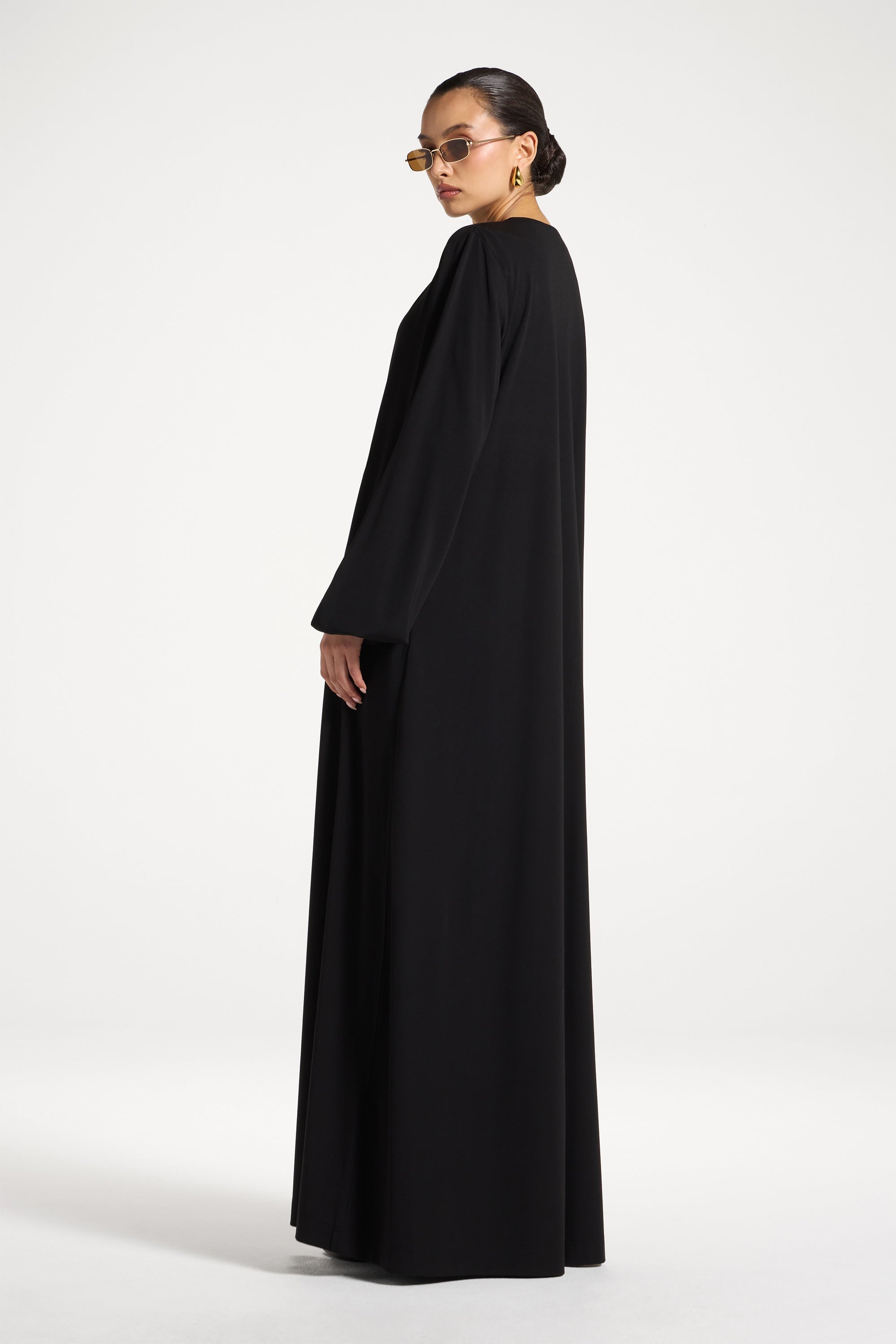 Everyday Abaya & Dress Set - Black Abayas Veiled 
