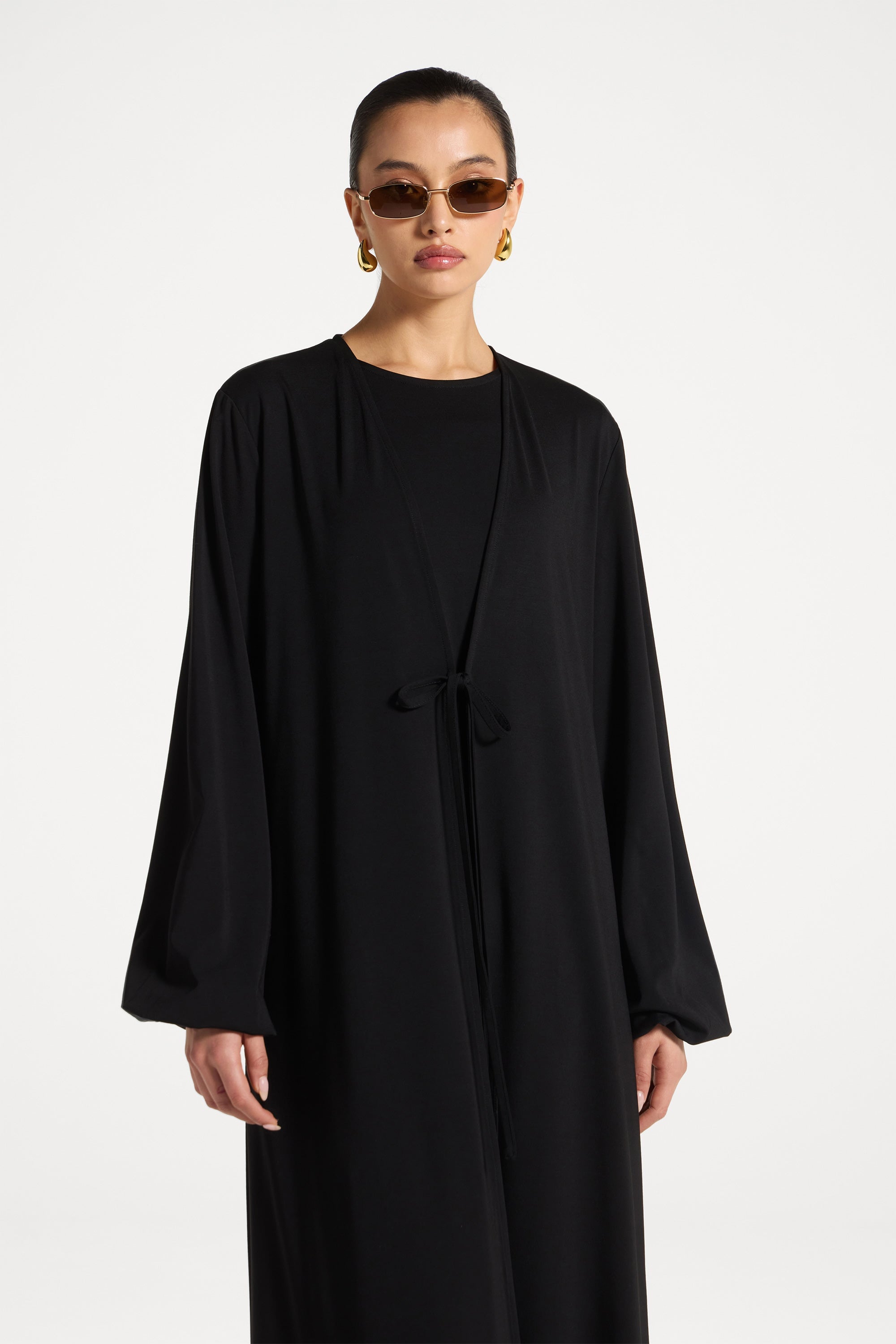 Everyday Abaya & Dress Set - Black Abayas Veiled 