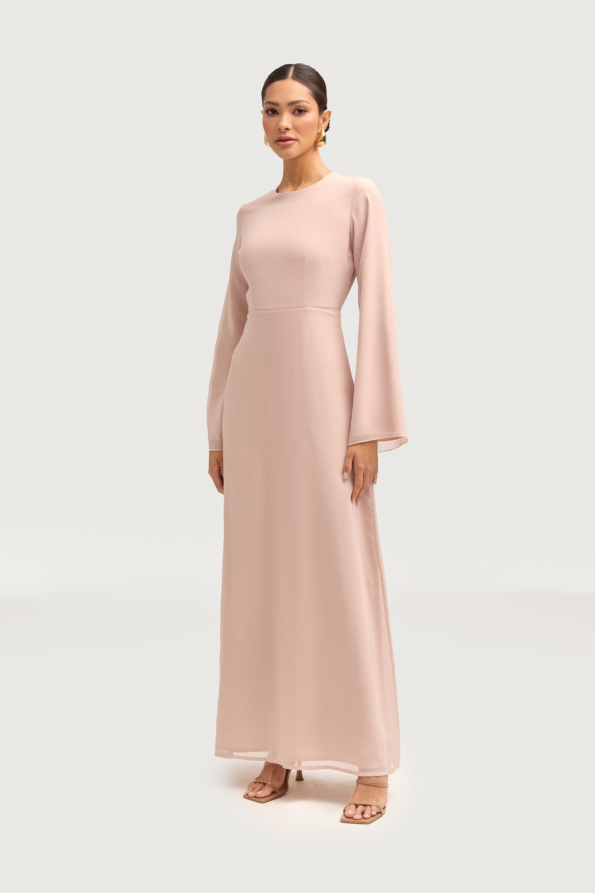 Hawa Dress- Jasmine Pink Dresses Veiled 