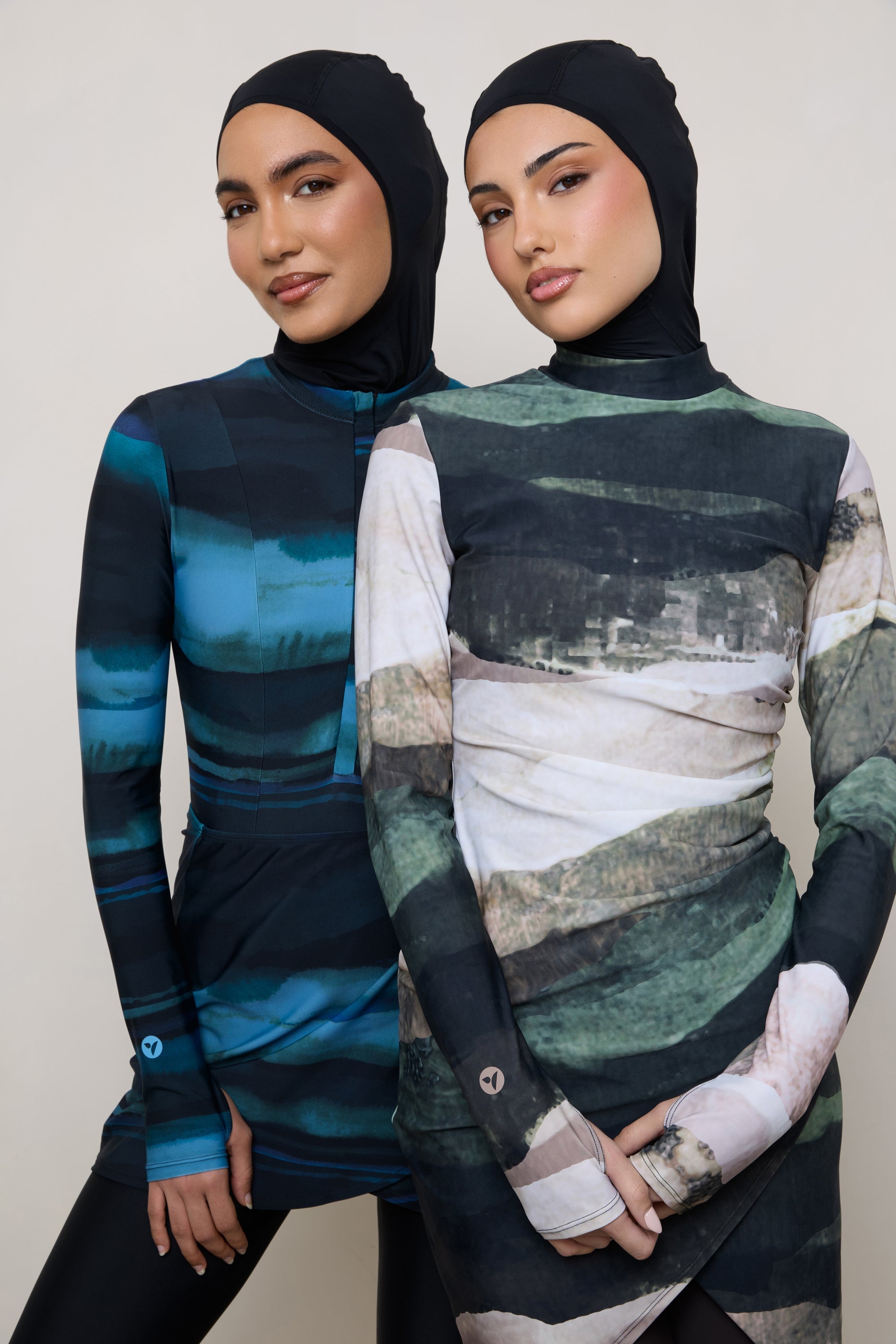 Instant Swim Hijab - Black Swim Veiled 
