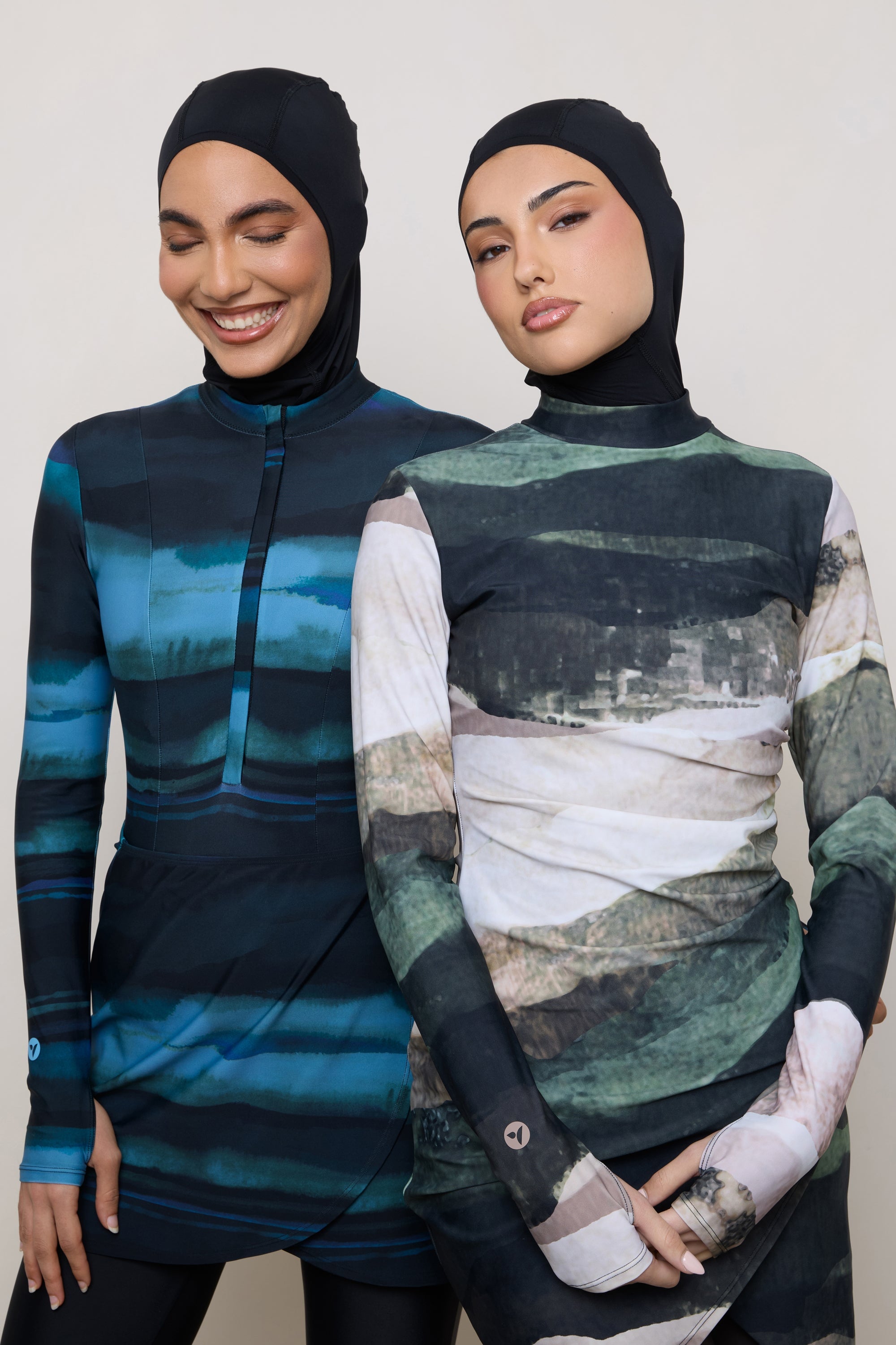 Instant Swim Hijab - Black Swim Veiled 