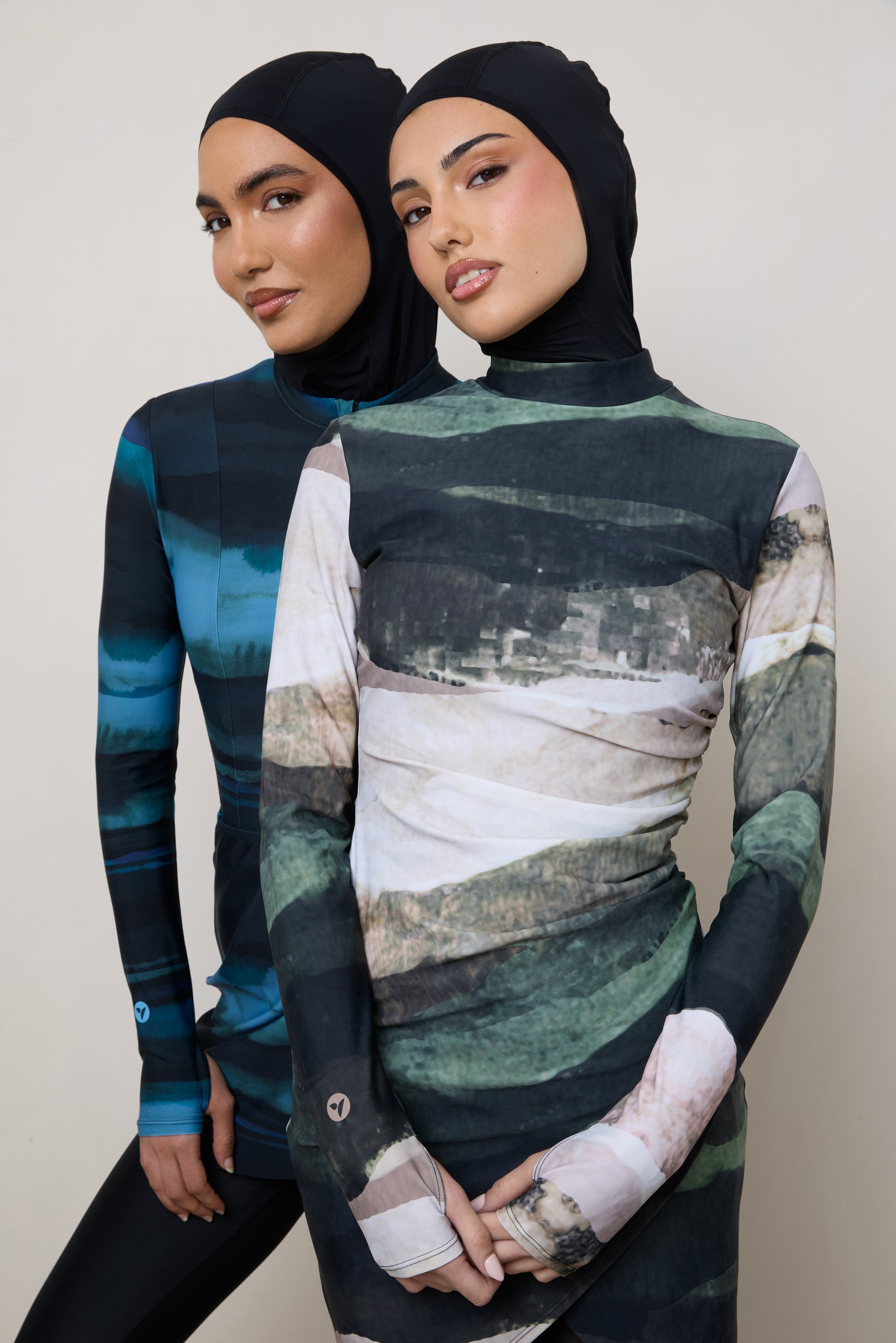Instant Swim Hijab - Black Swim Veiled 