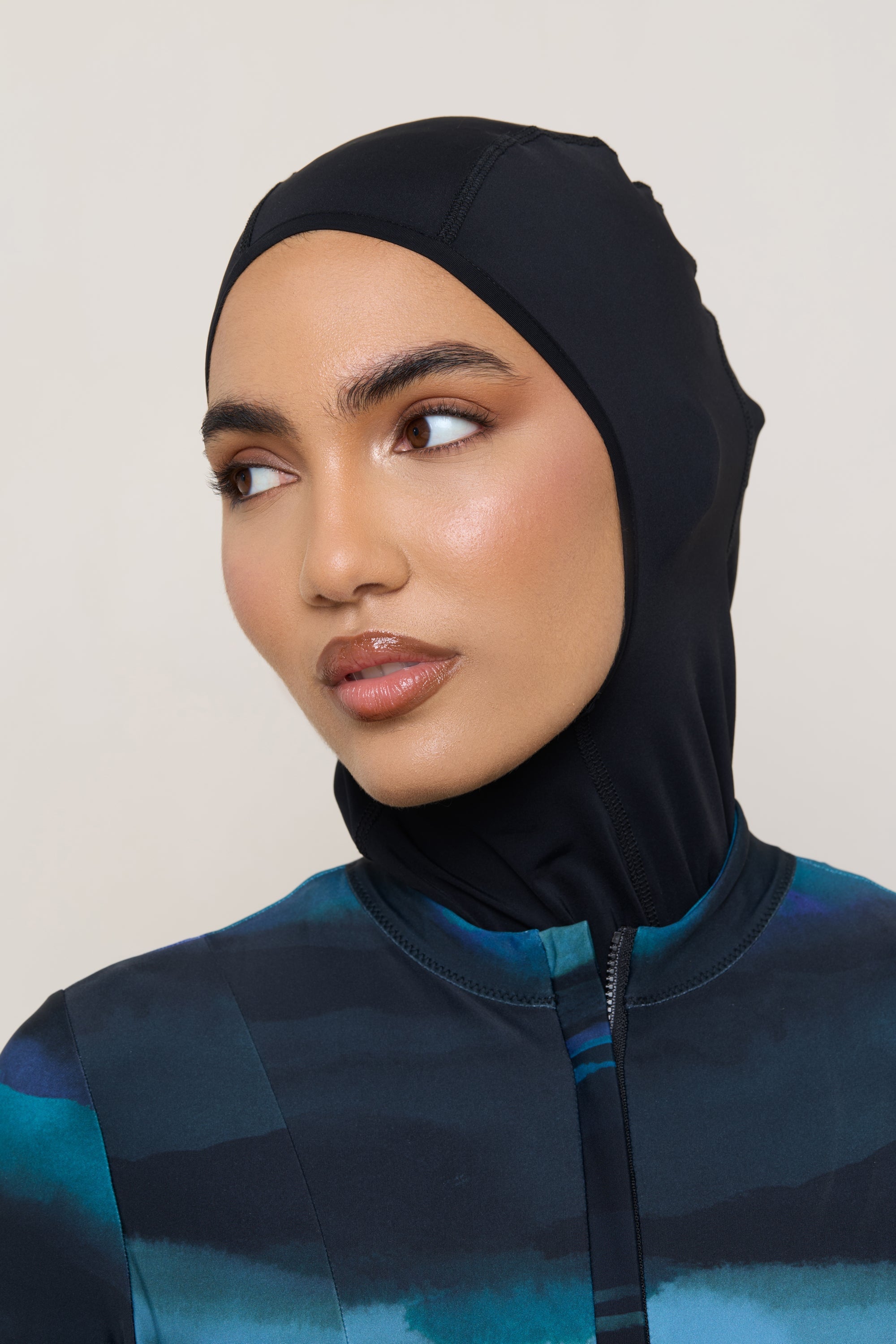 Instant Swim Hijab - Black Swim Veiled 