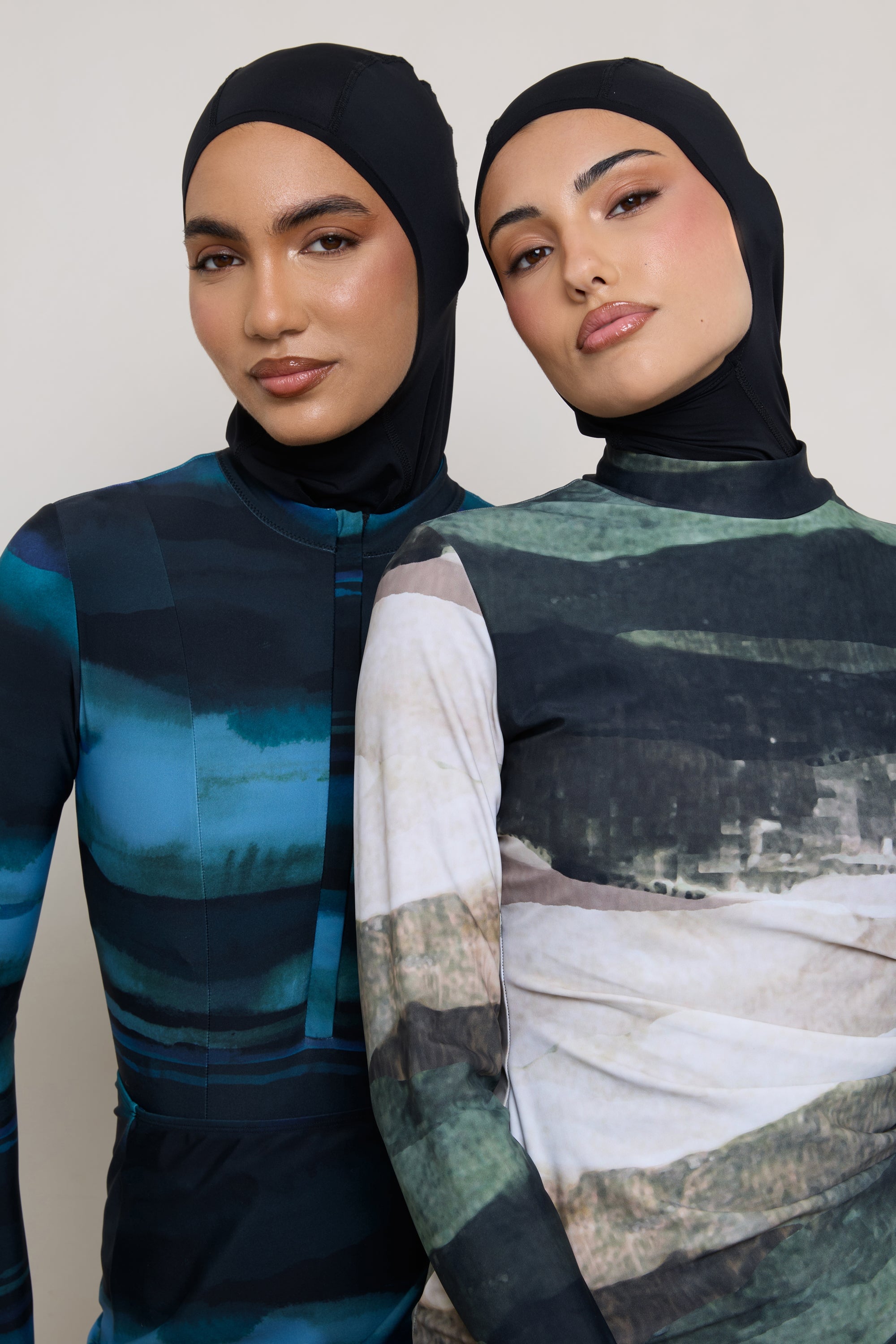 Instant Swim Hijab - Black Swim Veiled 