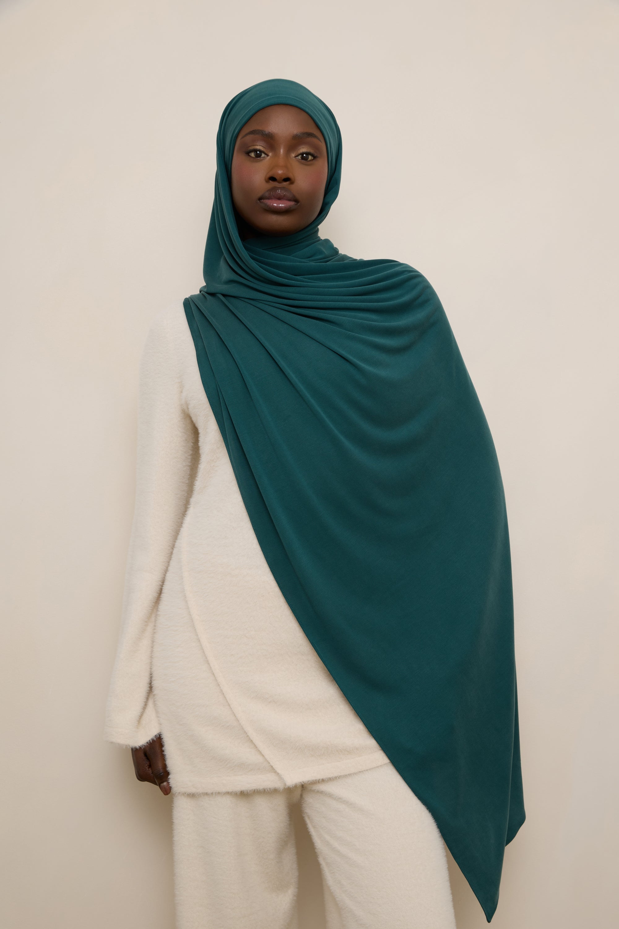 Jersey Hijab - Dark Sea Hijabs Veiled 