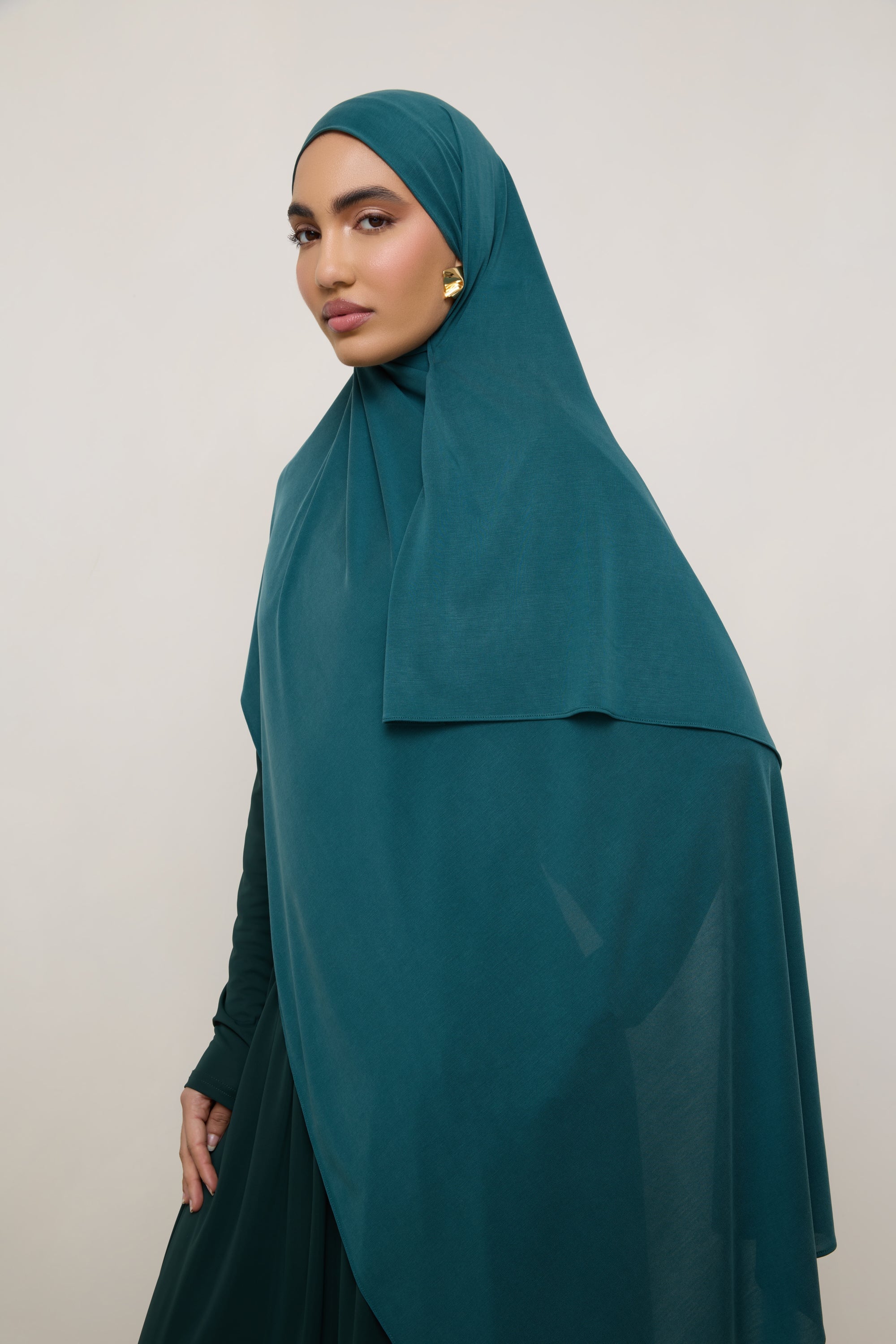 Jersey Hijab - Dark Sea Hijabs Veiled 