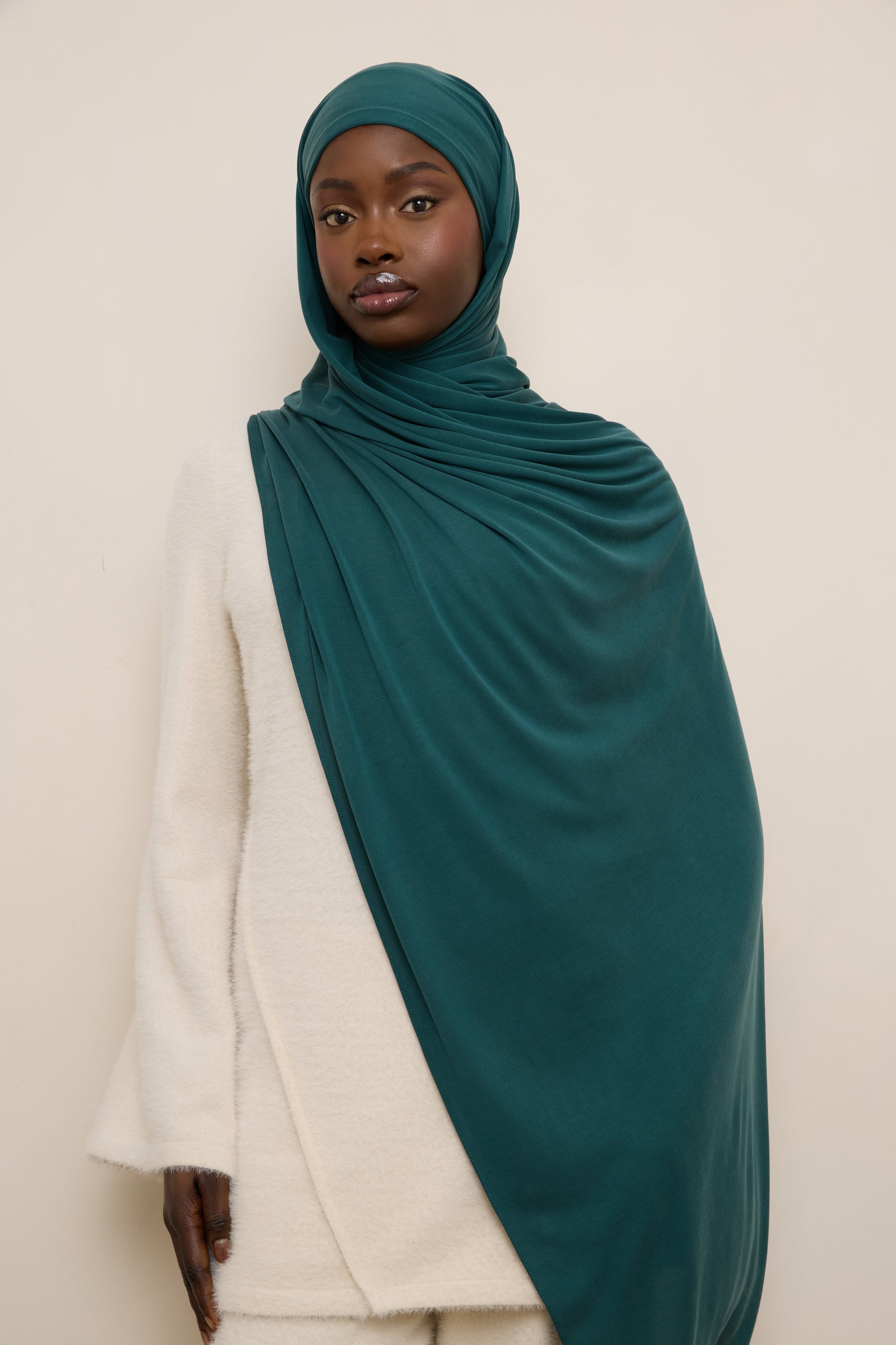 Jersey Hijab - Dark Sea Hijabs Veiled 