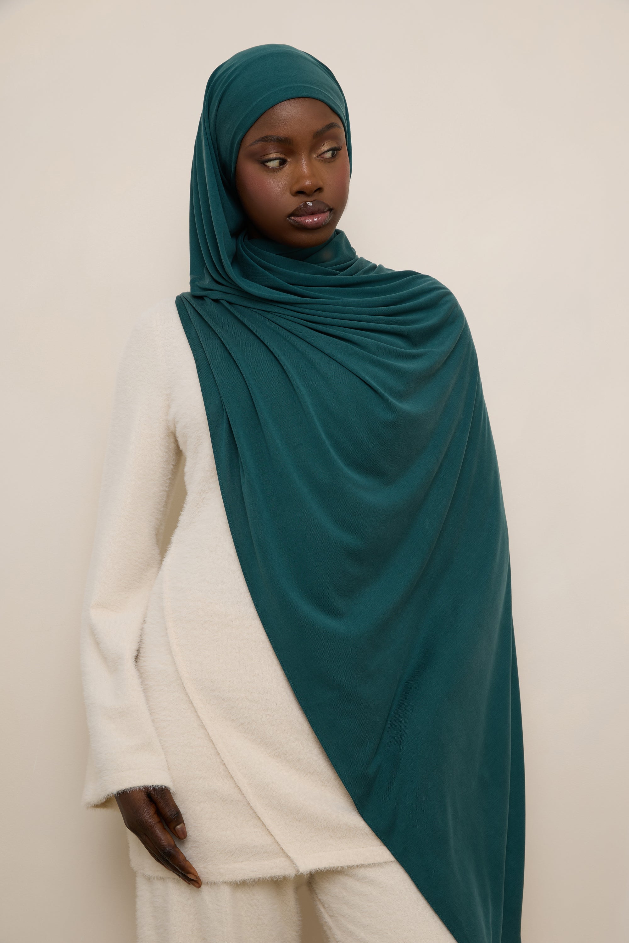 Jersey Hijab - Dark Sea Hijabs Veiled 