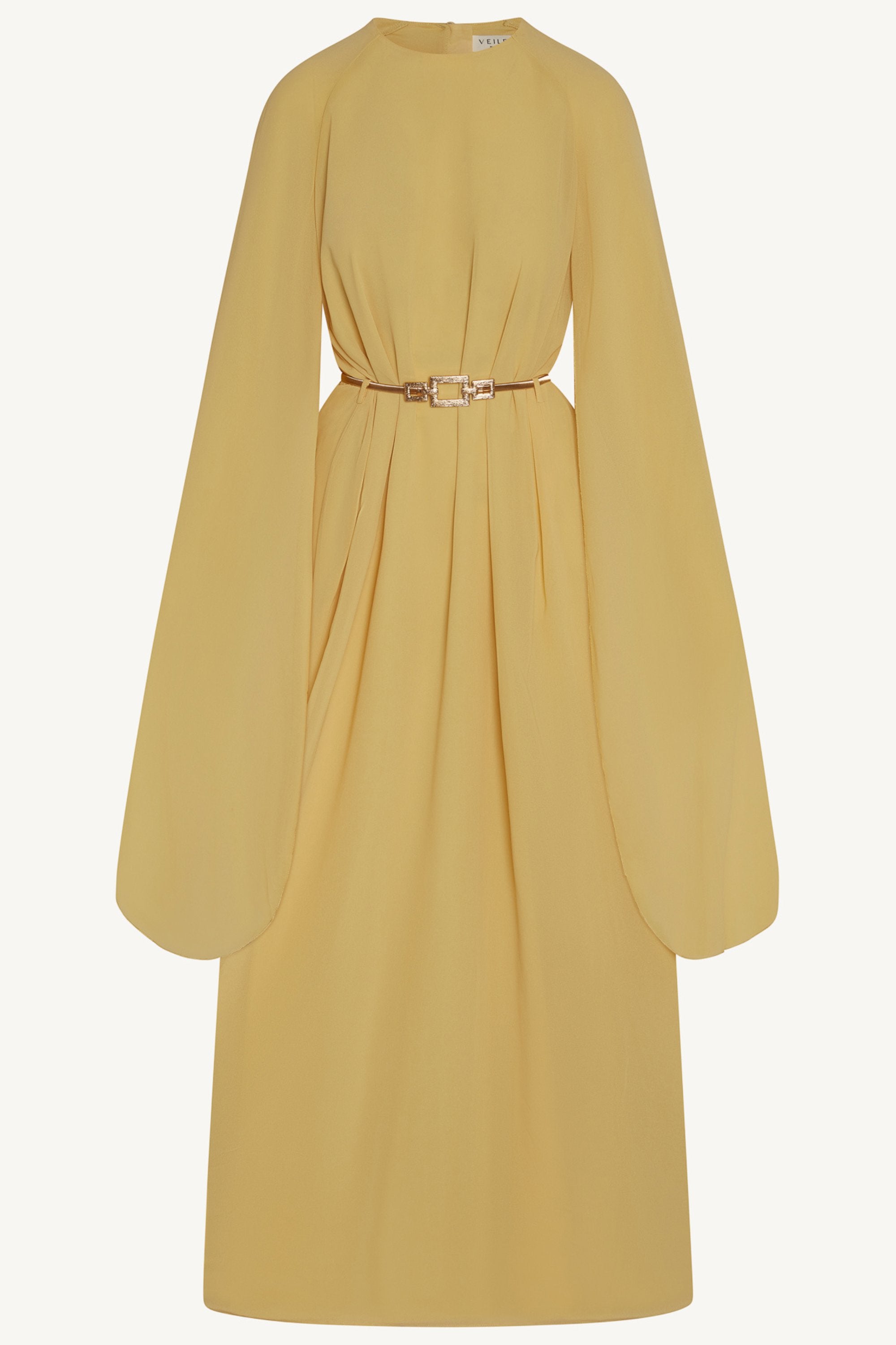 Julia Cape Maxi Dress - Summer Citrus Abayas Veiled 