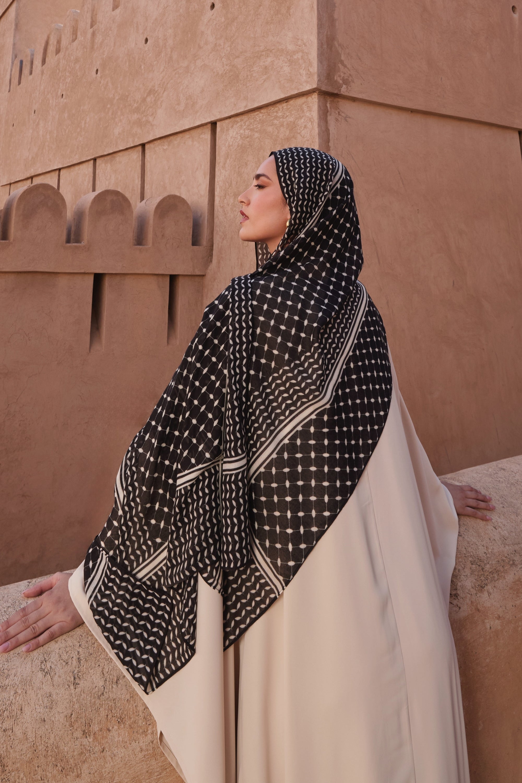 Keffiyeh Modal Hijab - Rebel Hijabs Veiled 