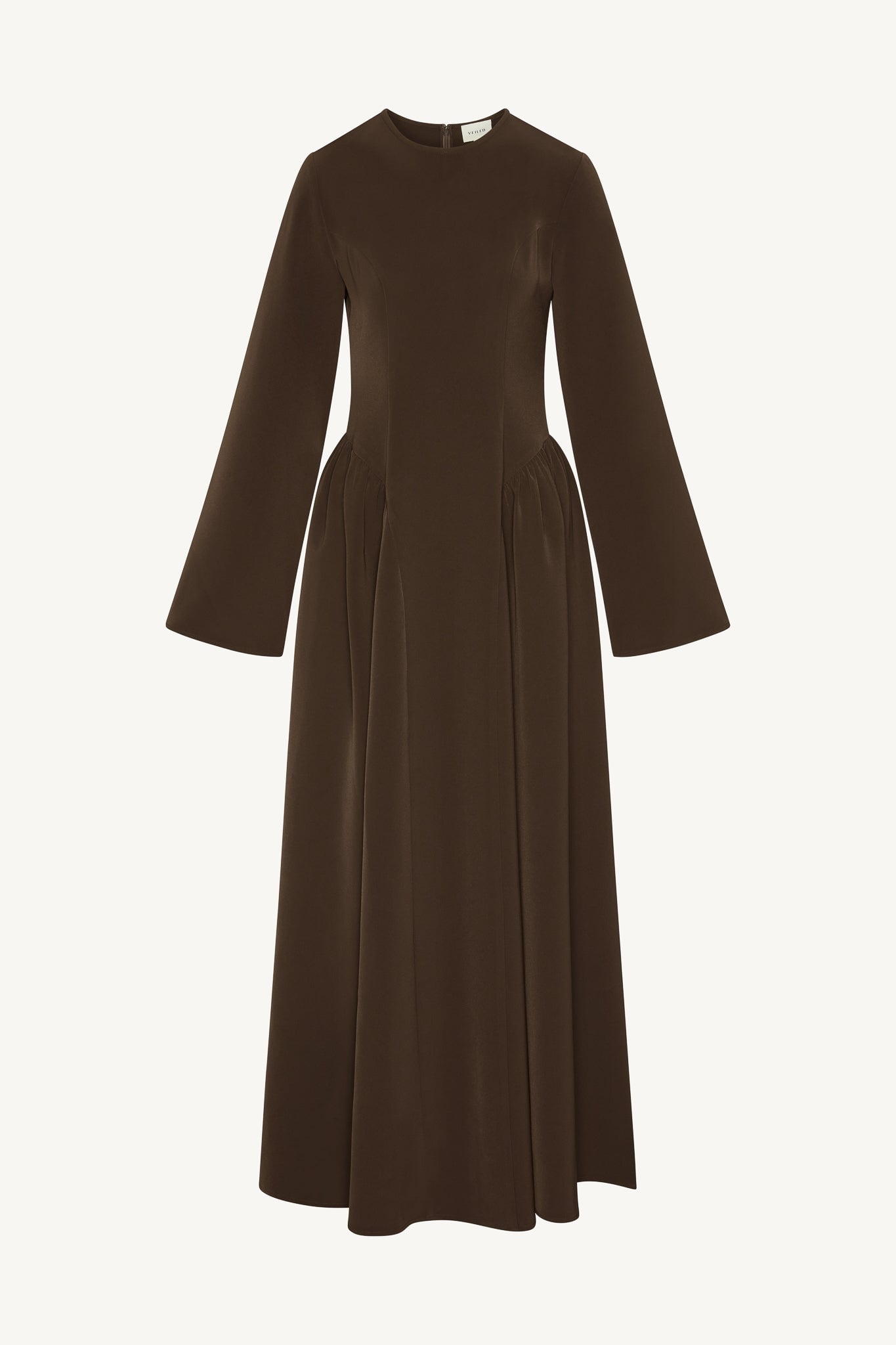 Kendall Maxi Dress - Chocolate Abayas Veiled 