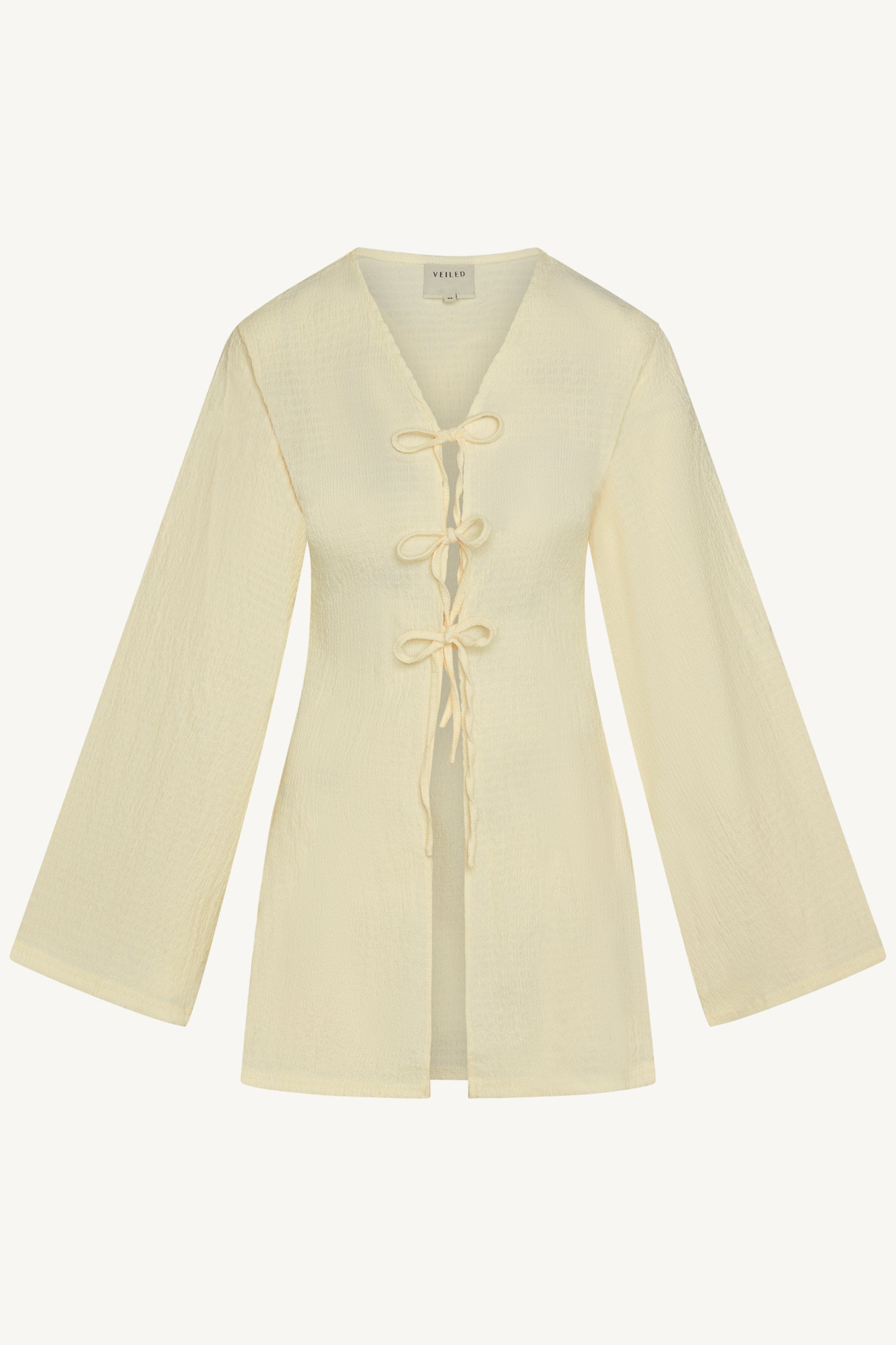 Layla Matching Top & Pants Set - Off White Abayas Veiled 