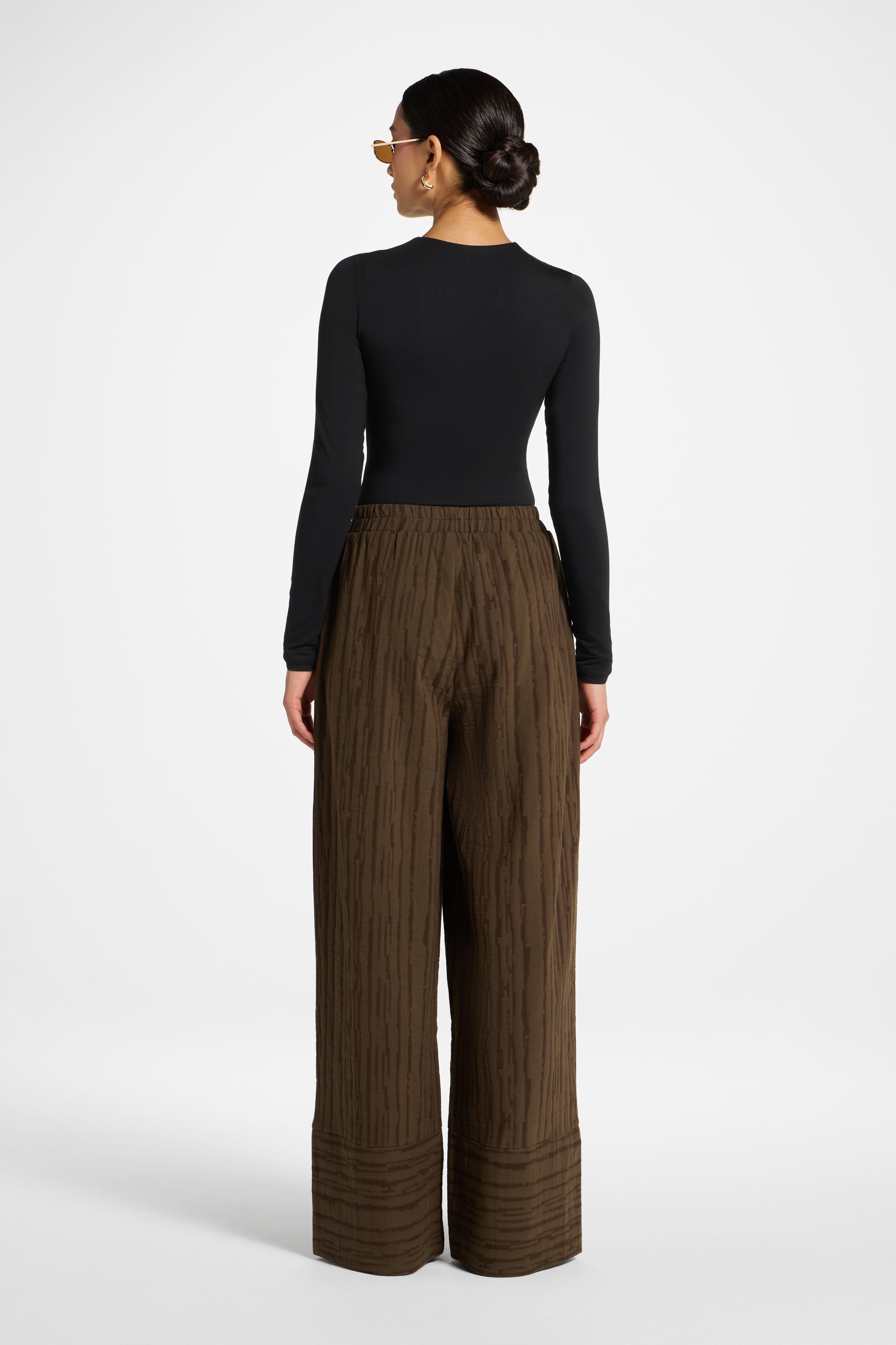 Linen Wide Leg Pants - Boulder Abayas Veiled 