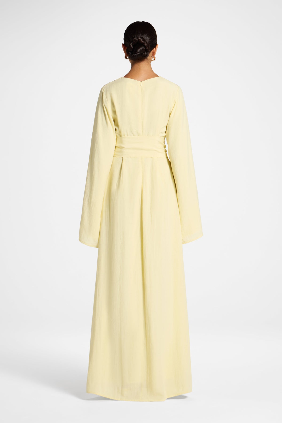 Lyocell Linen Maxi Dress - Butter Dress Veiled 