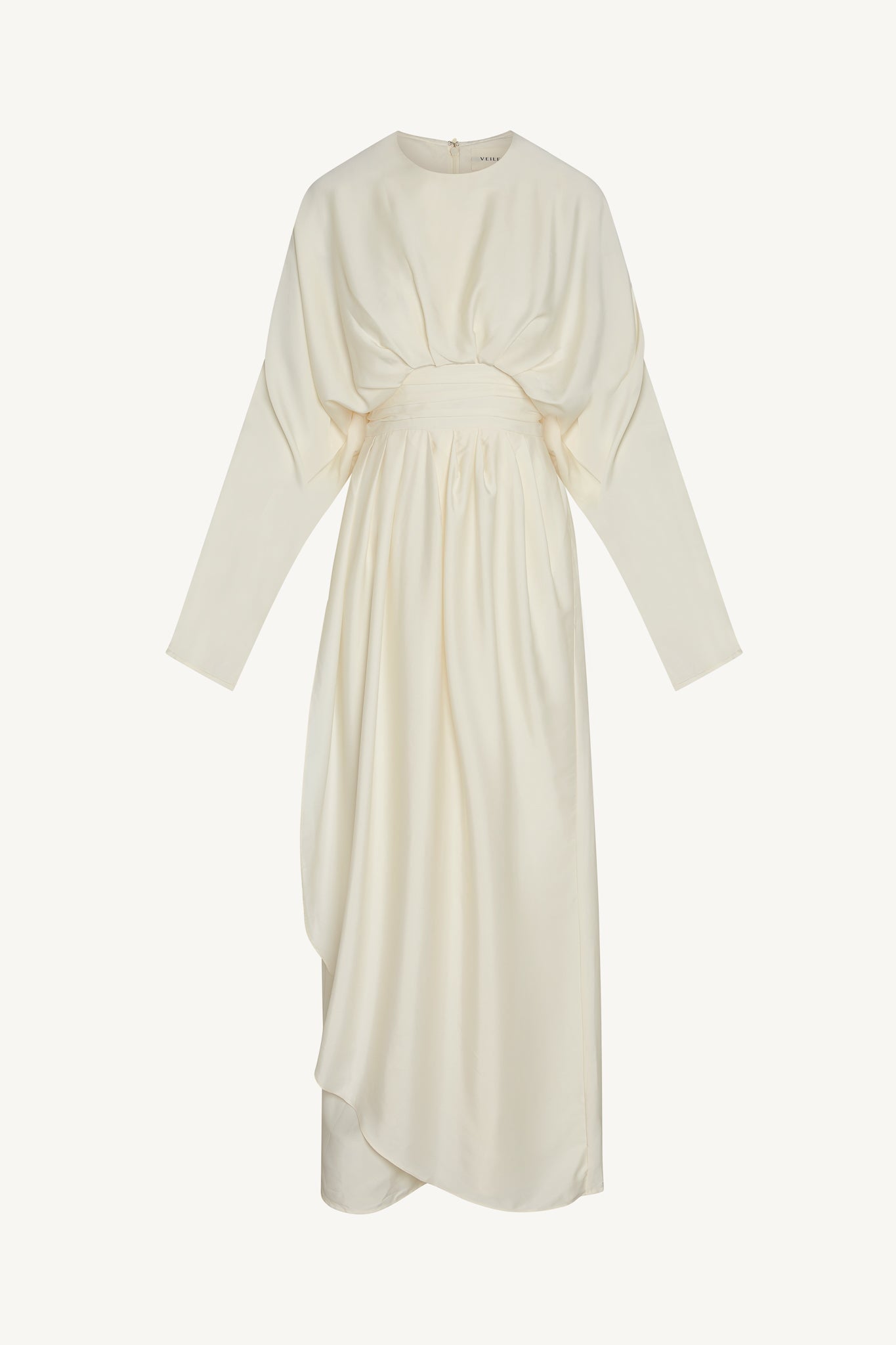 Maleeka Drape Maxi Dress - Moonlight Dresses Veiled 