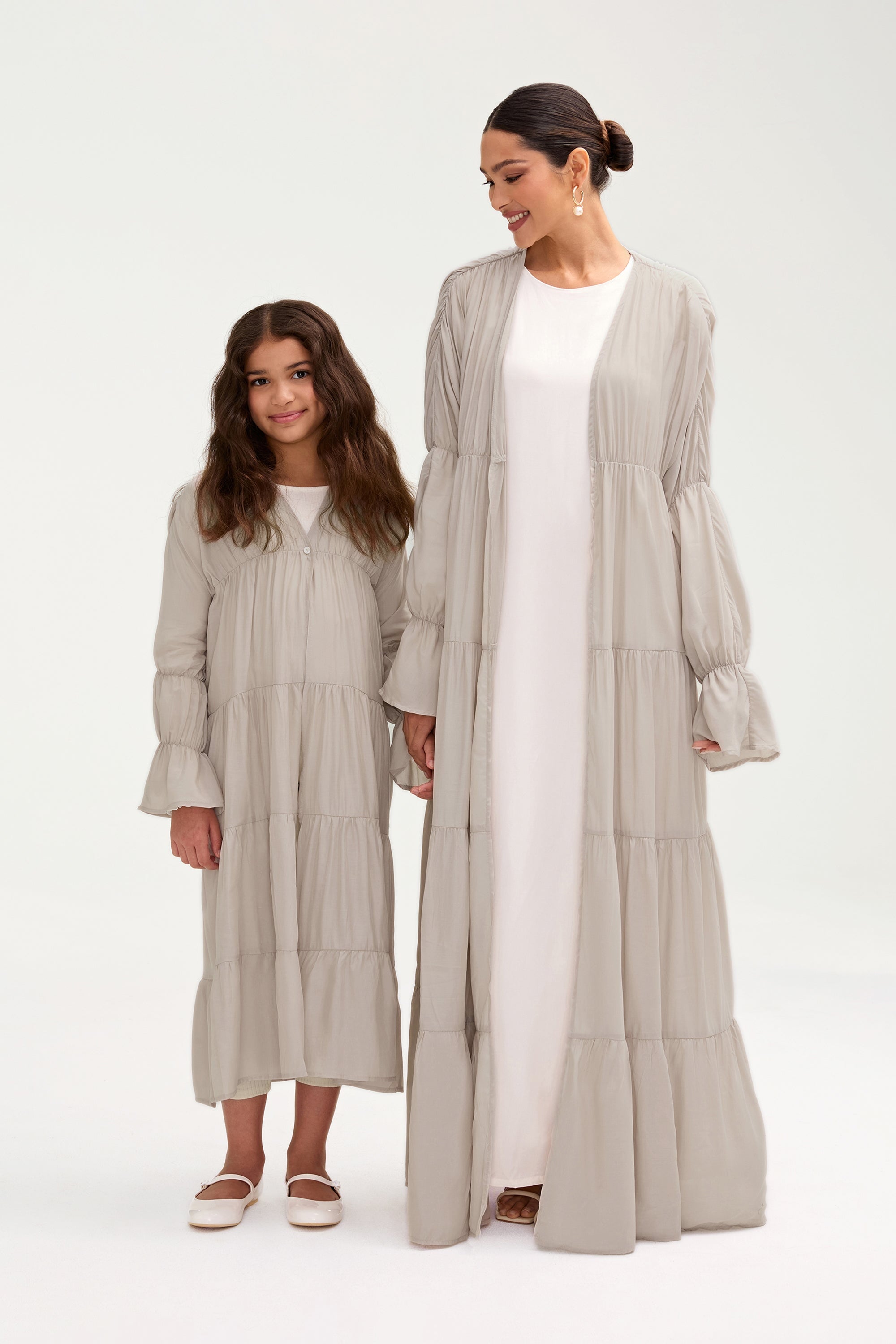 Malika Abaya - Cloud (Girls) Clothing Veiled 