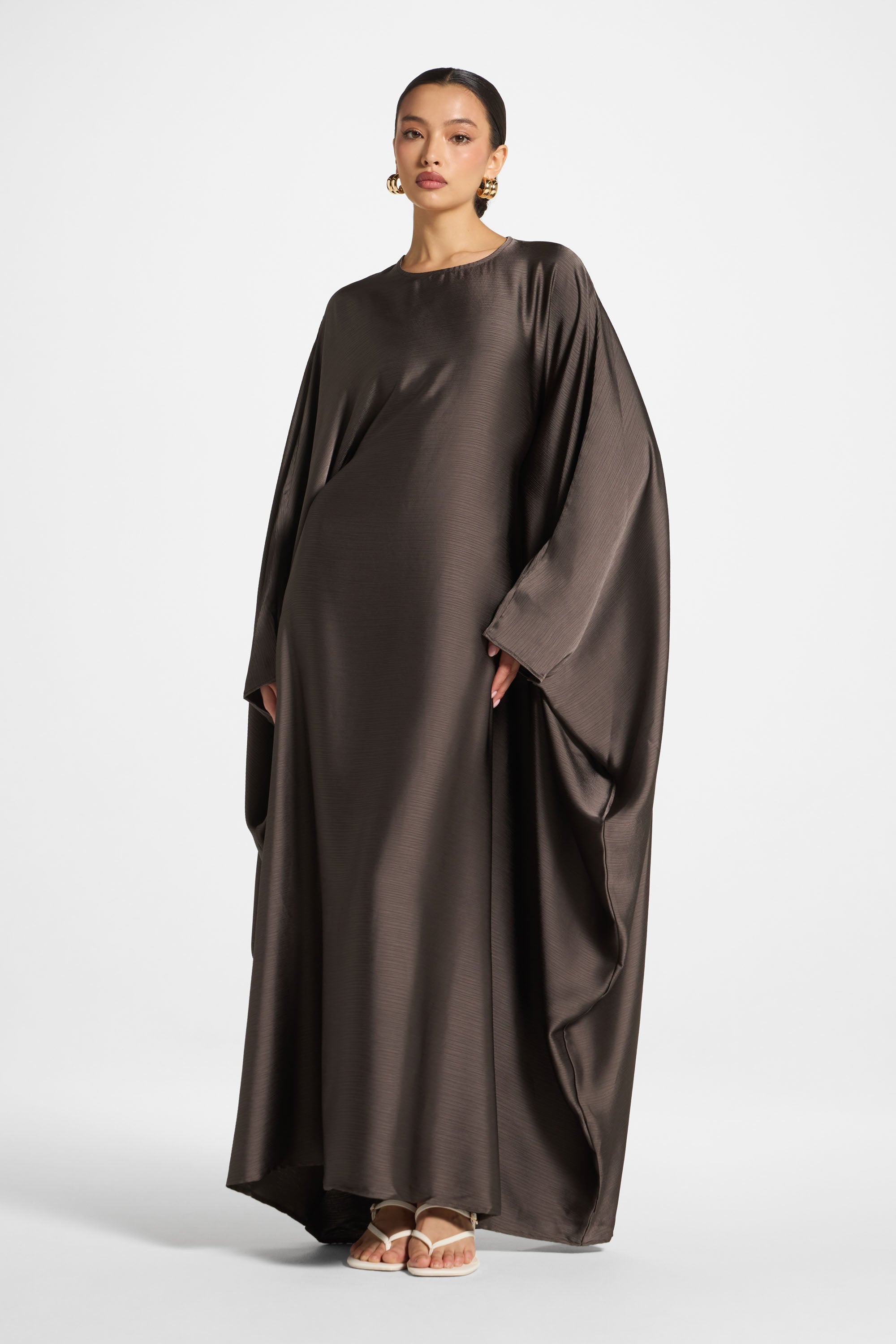 Maria Butterfly Abaya - Iron Abayas Veiled 