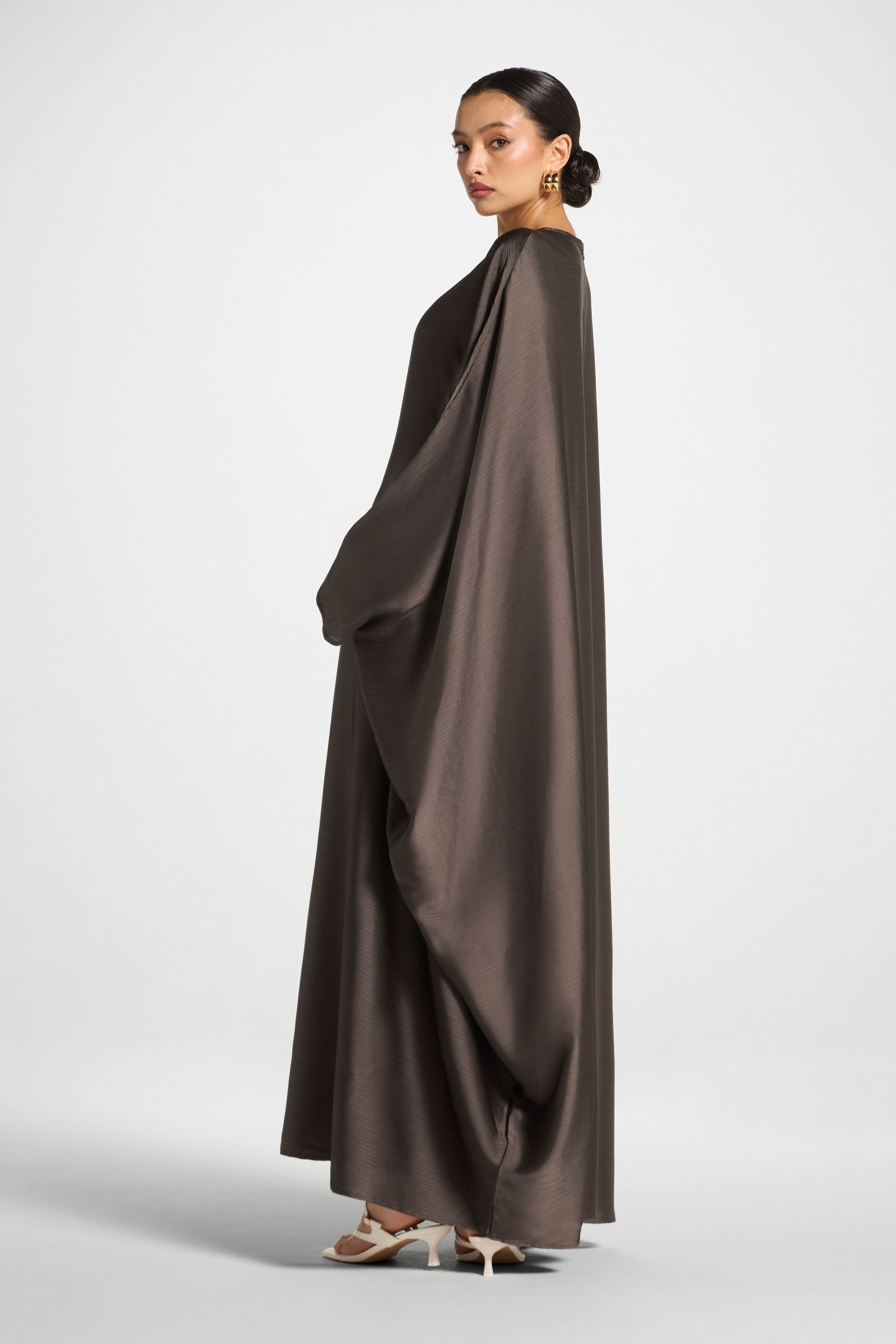 Maria Butterfly Abaya - Iron Abayas Veiled 