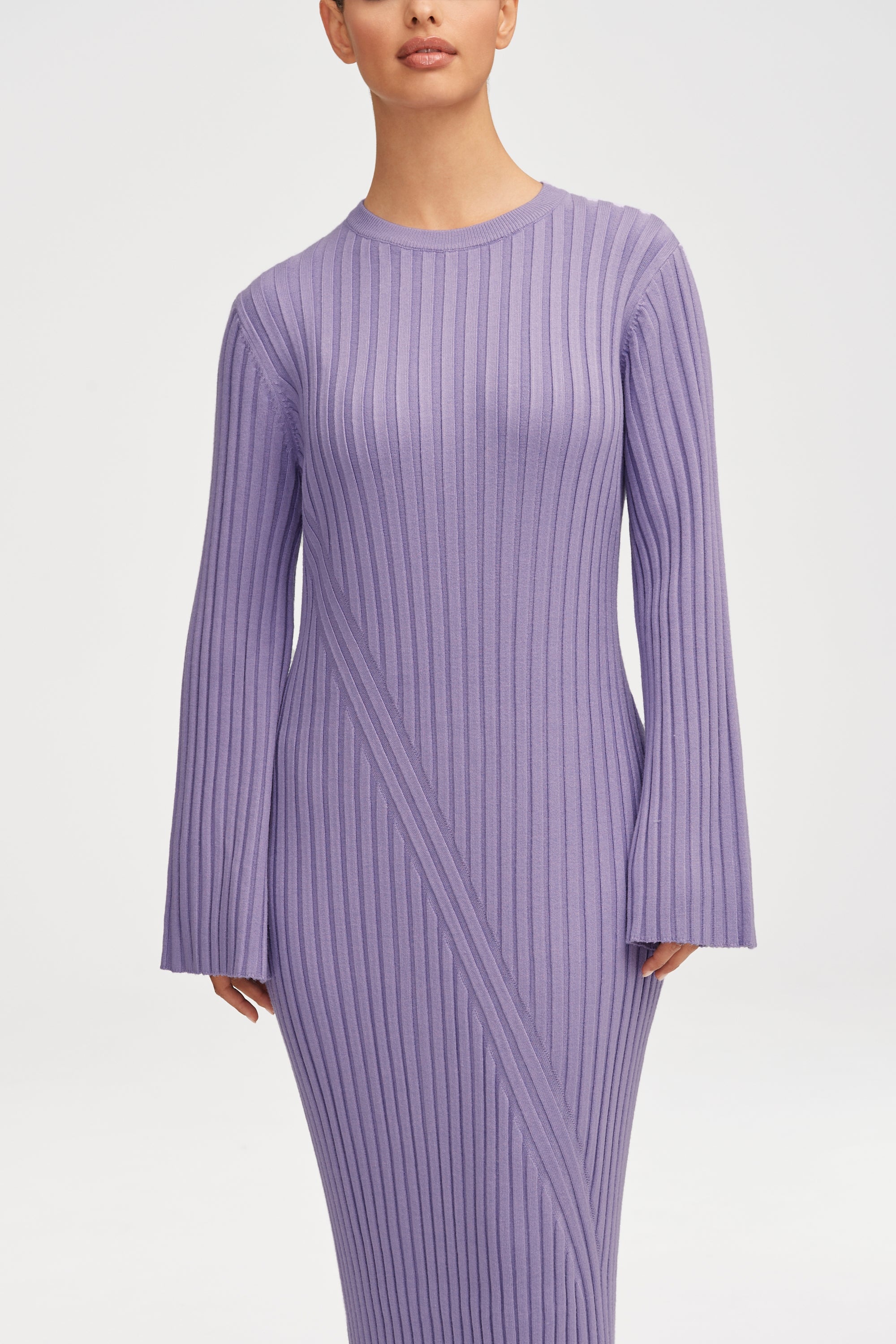 Lavender shops bandage dress