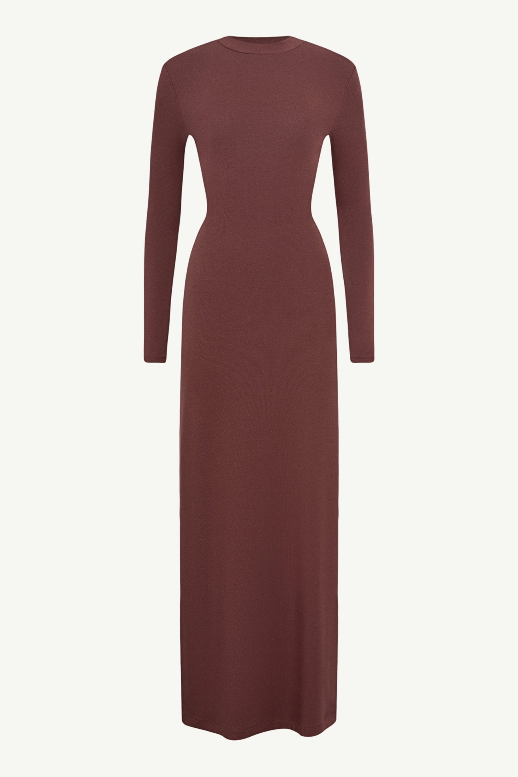 Melissa Jersey Maxi Dress with Wrap Skirt - Brown Clothing saigonodysseyhotel 