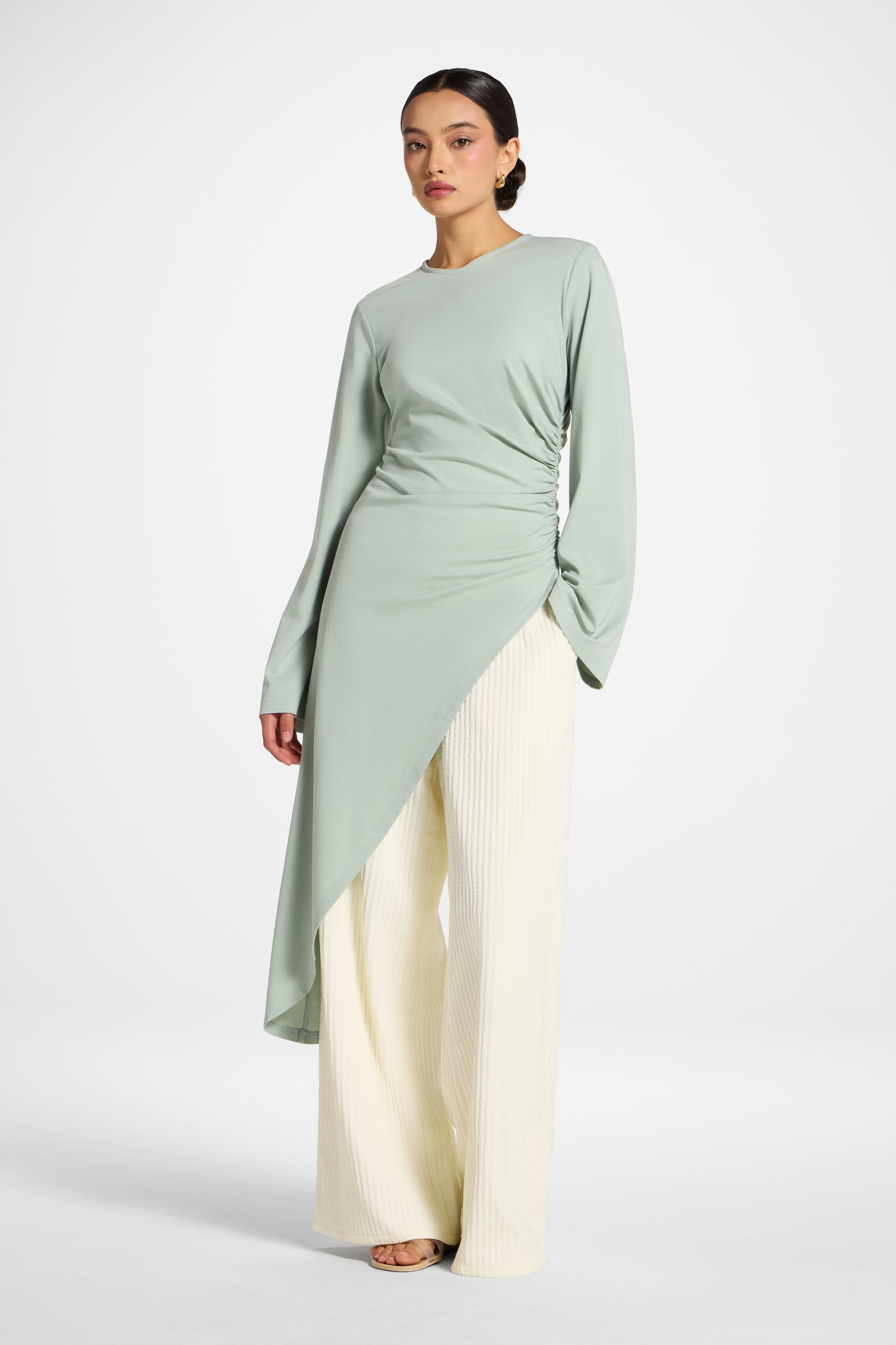 Midi Tunic Top - Iceberg Abayas Veiled 