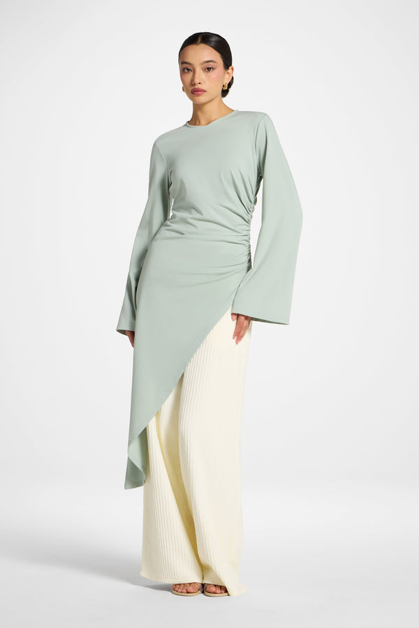 Midi Tunic Top - Iceberg Abayas Veiled 
