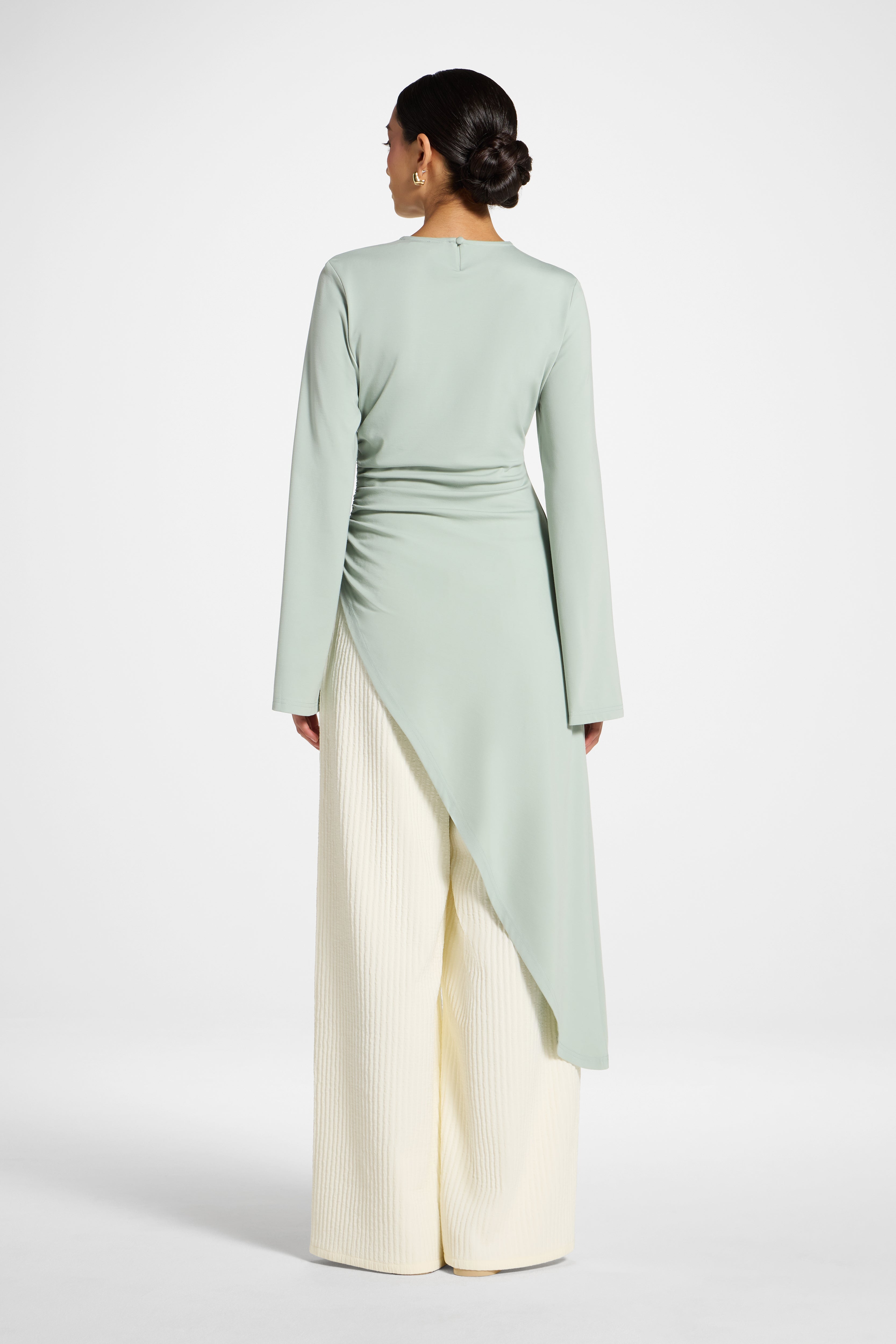 Midi Tunic Top - Iceberg Abayas Veiled 