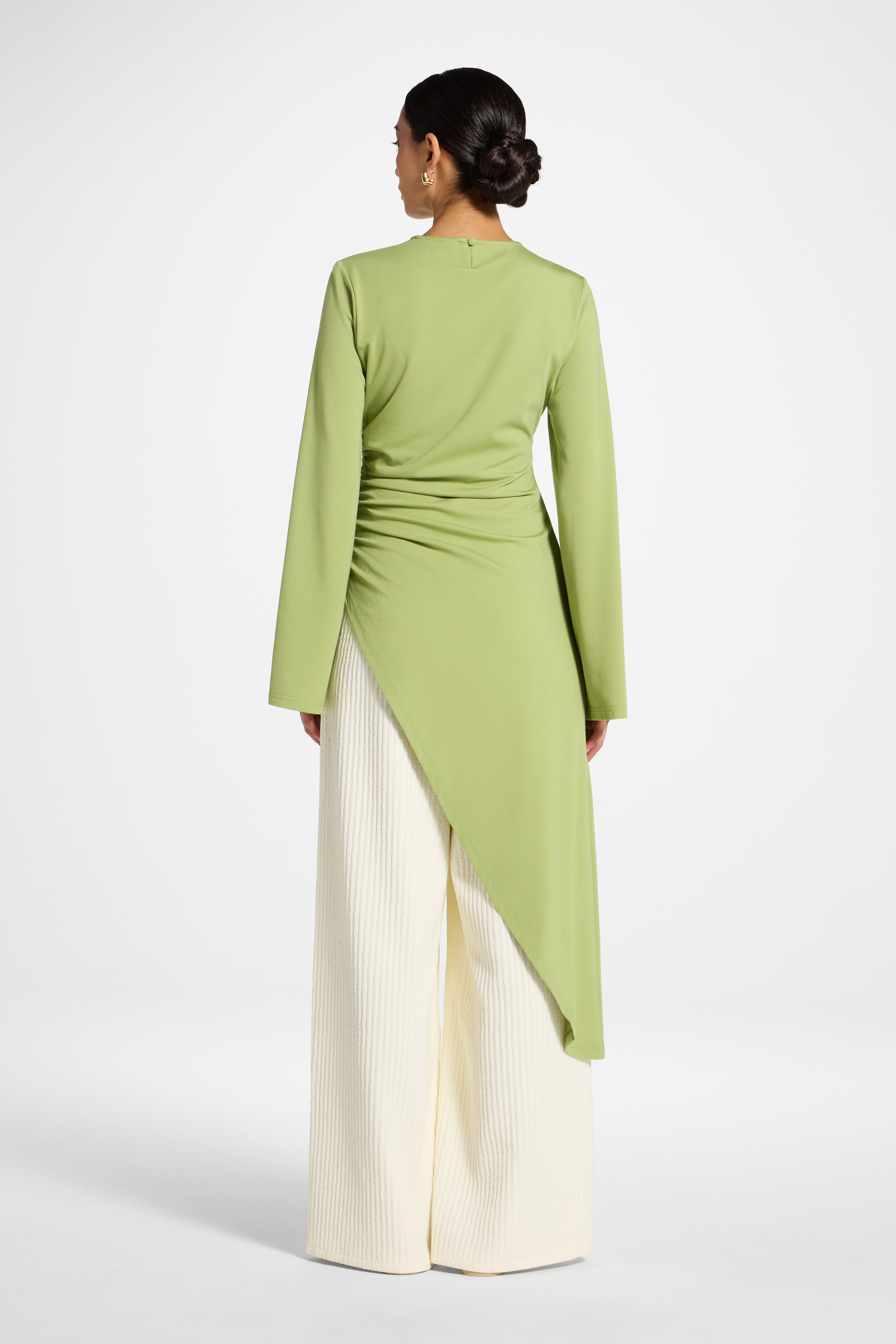 Midi Tunic Top - Kiwi Abayas Veiled 