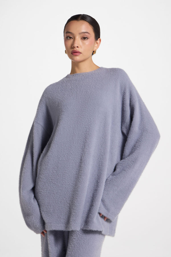 Mink Oversized Sweater - Rain Abayas Veiled 
