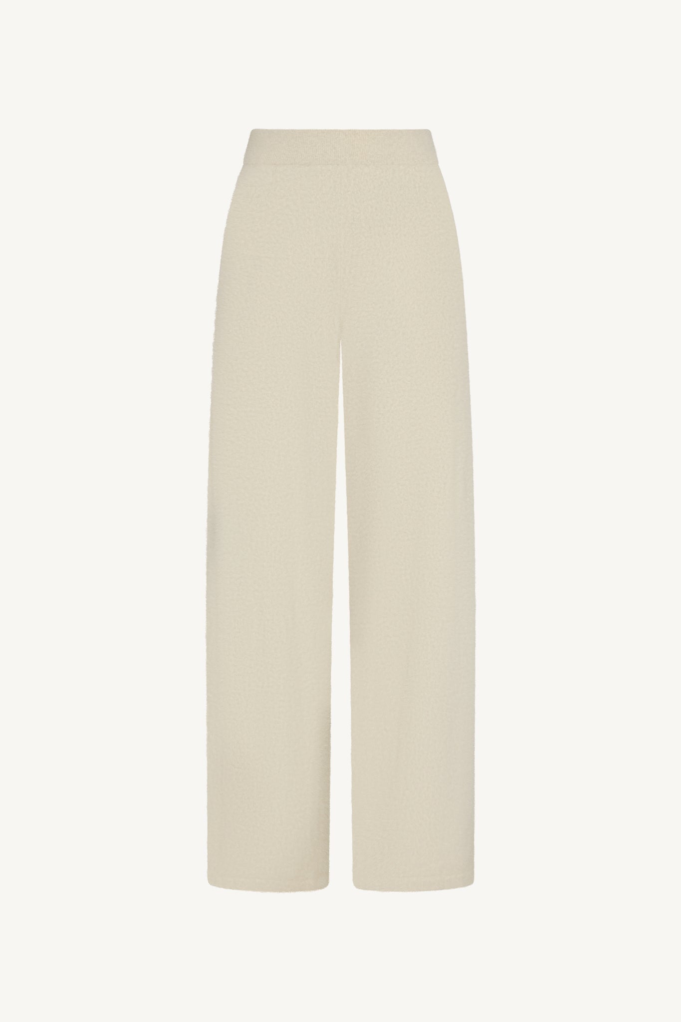 Mink Wide Leg Pants - Off White Abayas Veiled 