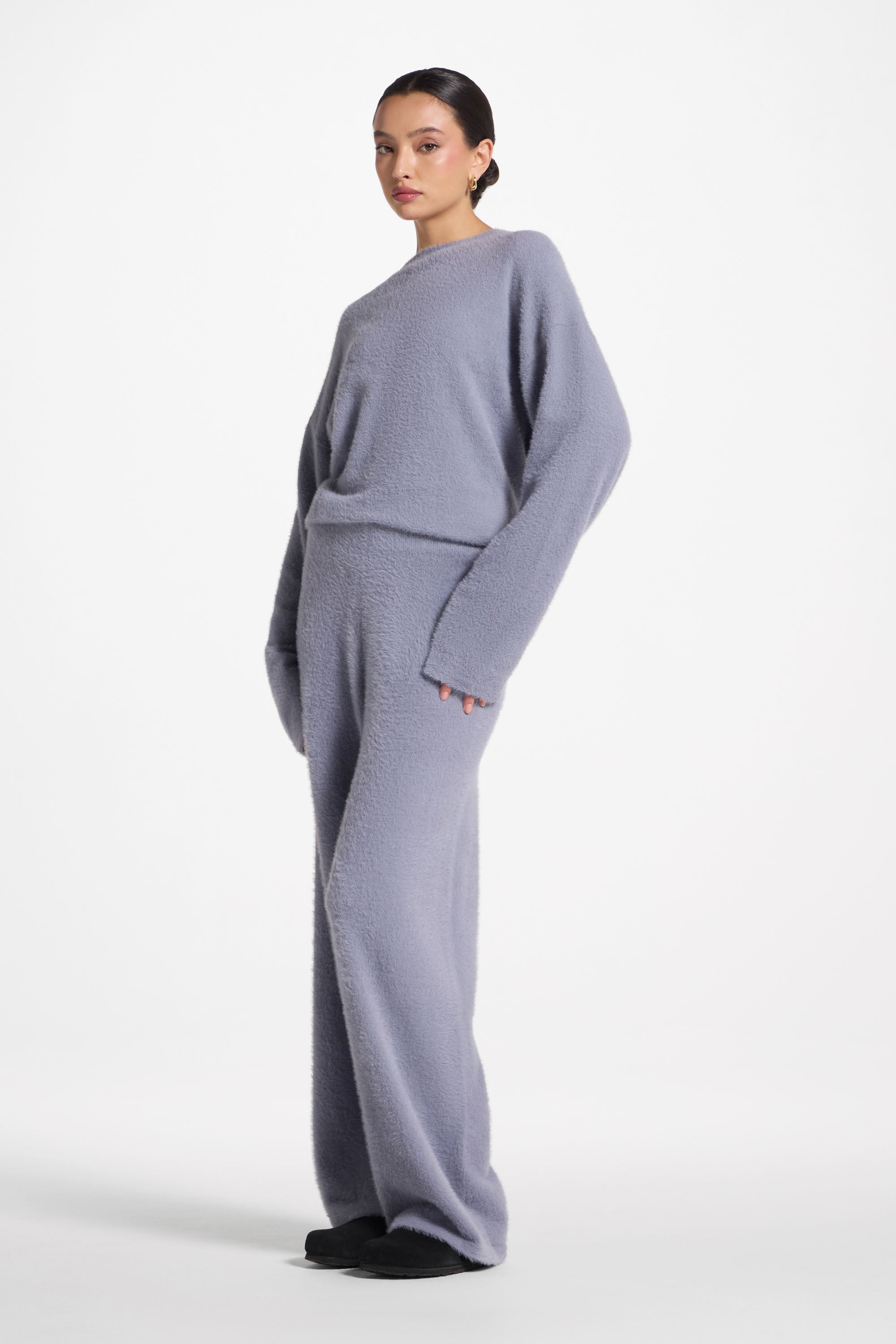 Mink Wide Leg Pants - Rain Abayas Veiled 