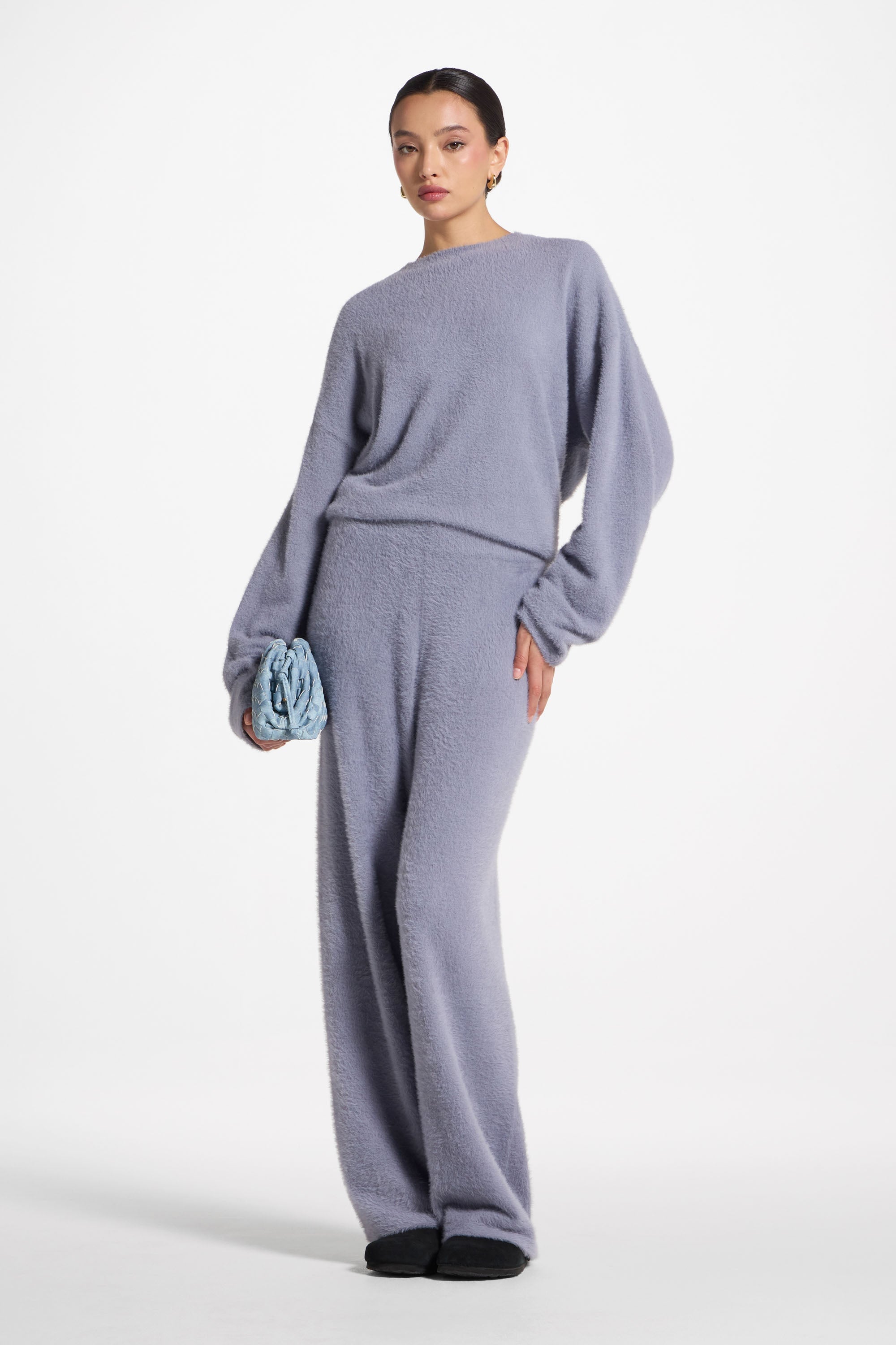 Mink Wide Leg Pants - Rain Abayas Veiled 