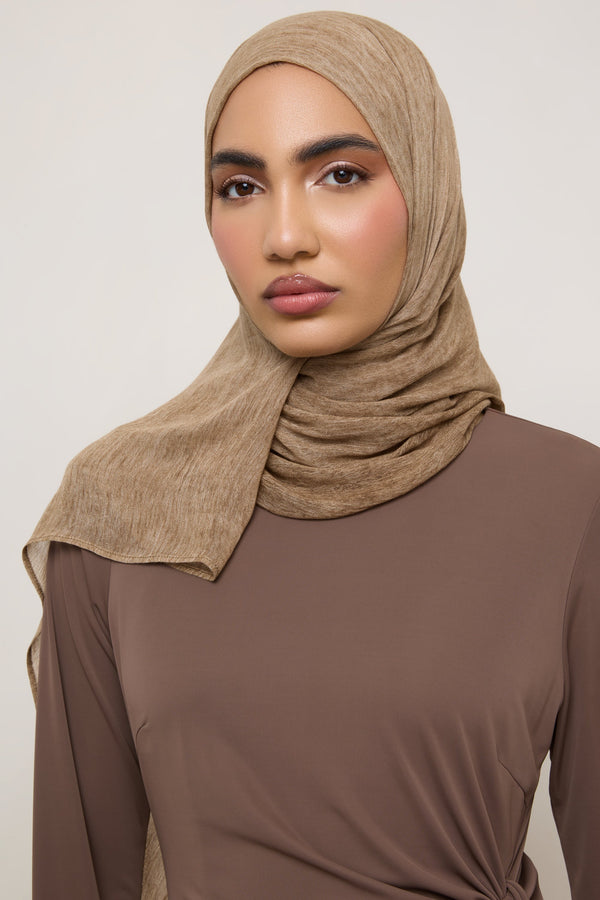 Modal Crinkle Hijab - Gingersnap Hijabs Veiled 